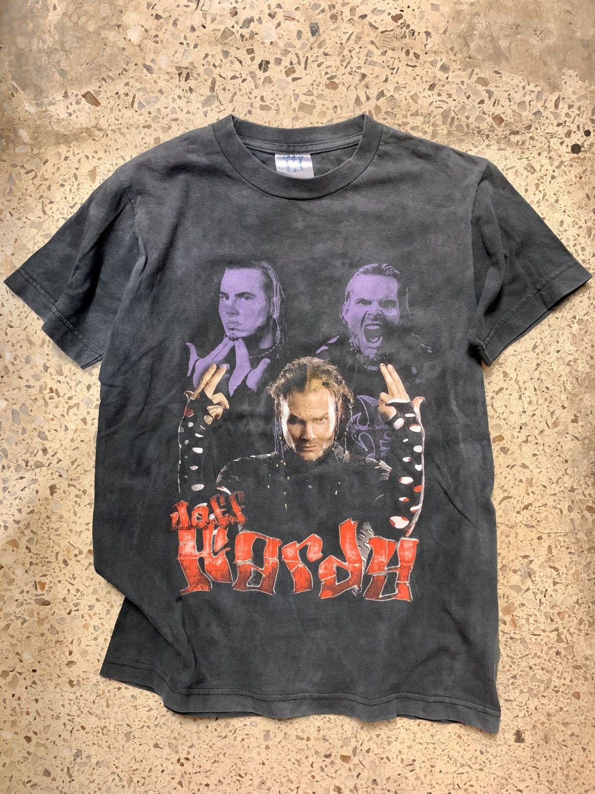 WWE Vintage Jeff Hardy faded tee Size US S / EU 44-46 / 1 - 1 Thumbnail