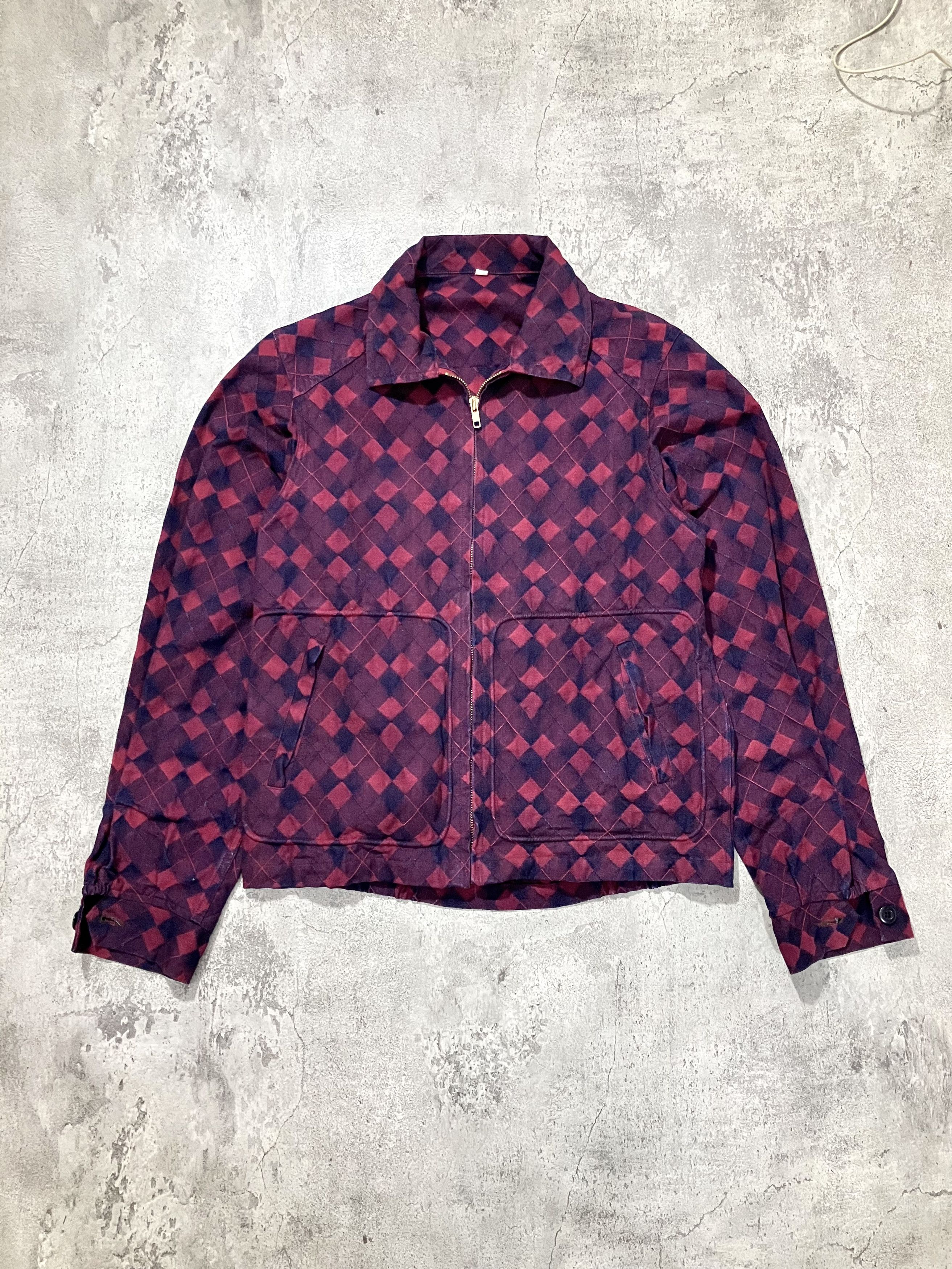 Nepenthes Nephentes argyle pattern drizzler jacket Size US M / EU 48-50 / 2 - 1 Thumbnail