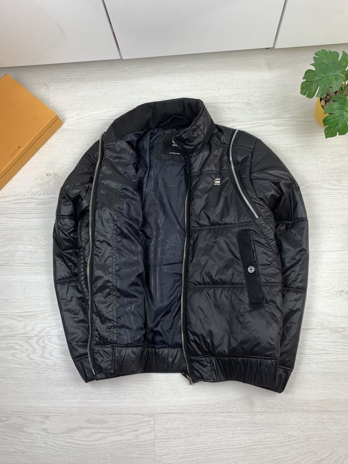 G-Star G-STAR RAW Meefic Quilted Mens Jacket Size M Size US M / EU 48-50 / 2 - 8 Thumbnail