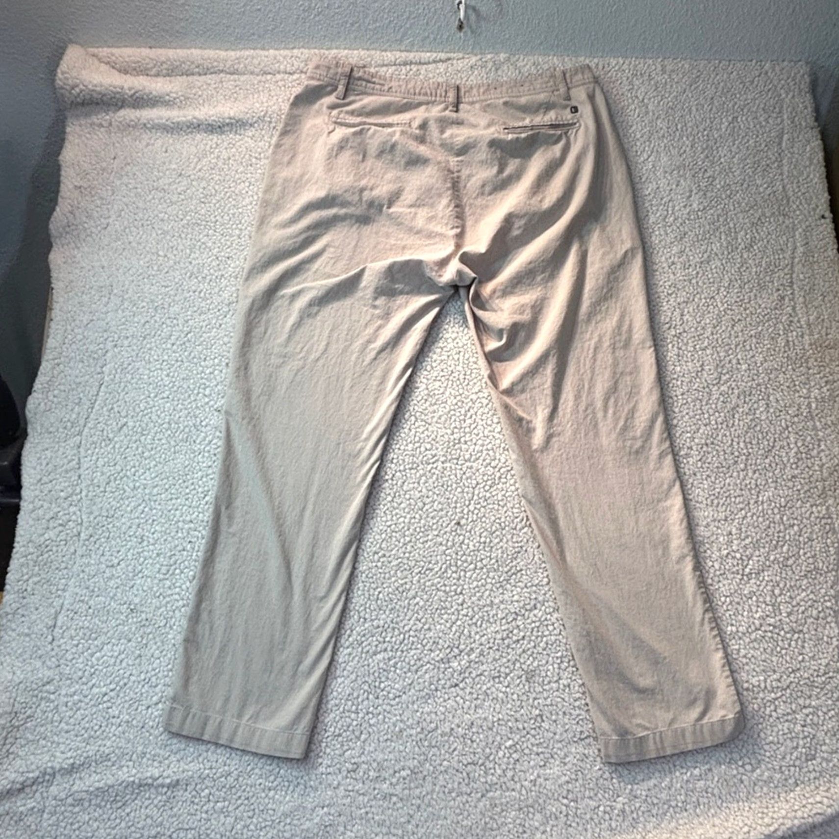 Vintage Linksoul Chino Pants Men’s 36 Regular Inseam 36 Stretch Golf Casual Khaki Beige Cream Mens Size US 36 / EU 52 - 2 Thumbnail