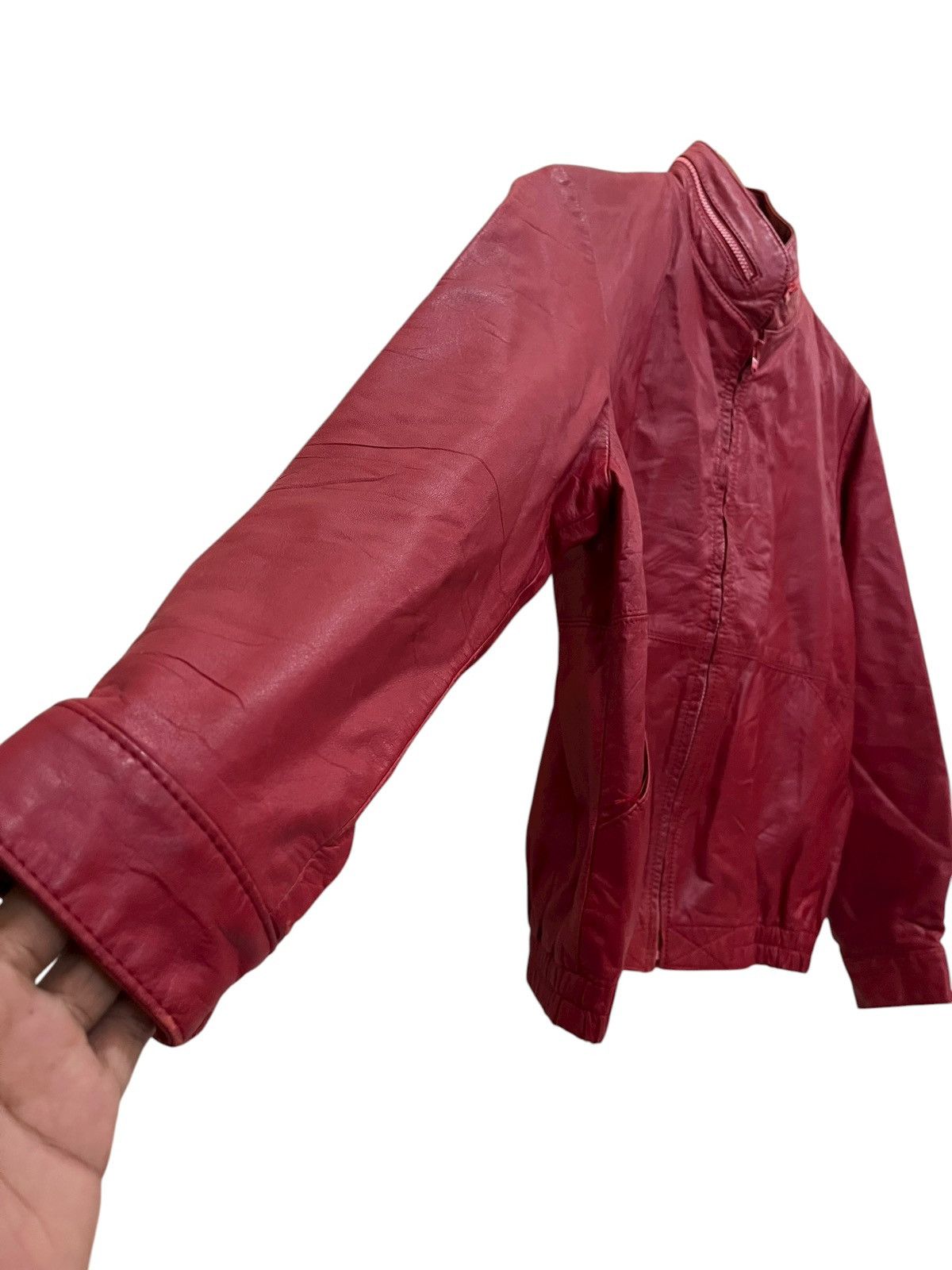 Genuine Leather Japanese Brand Keep Mellow Caferacer Jacket Size US M / EU 48-50 / 2 - 13 Thumbnail