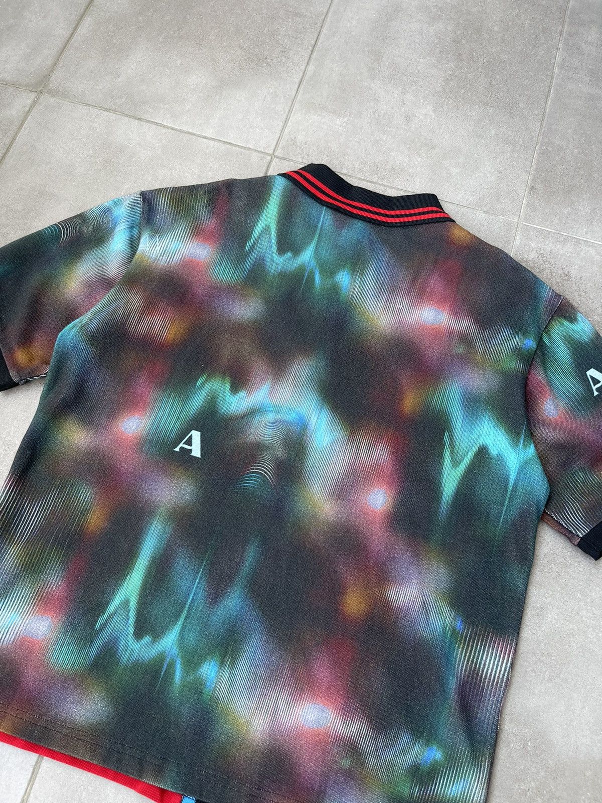 Ahluwalia !DS! AW23 Ahluwalia Sahara Short Sleeve Polo Size US M / EU 48-50 / 2 - 18 Thumbnail