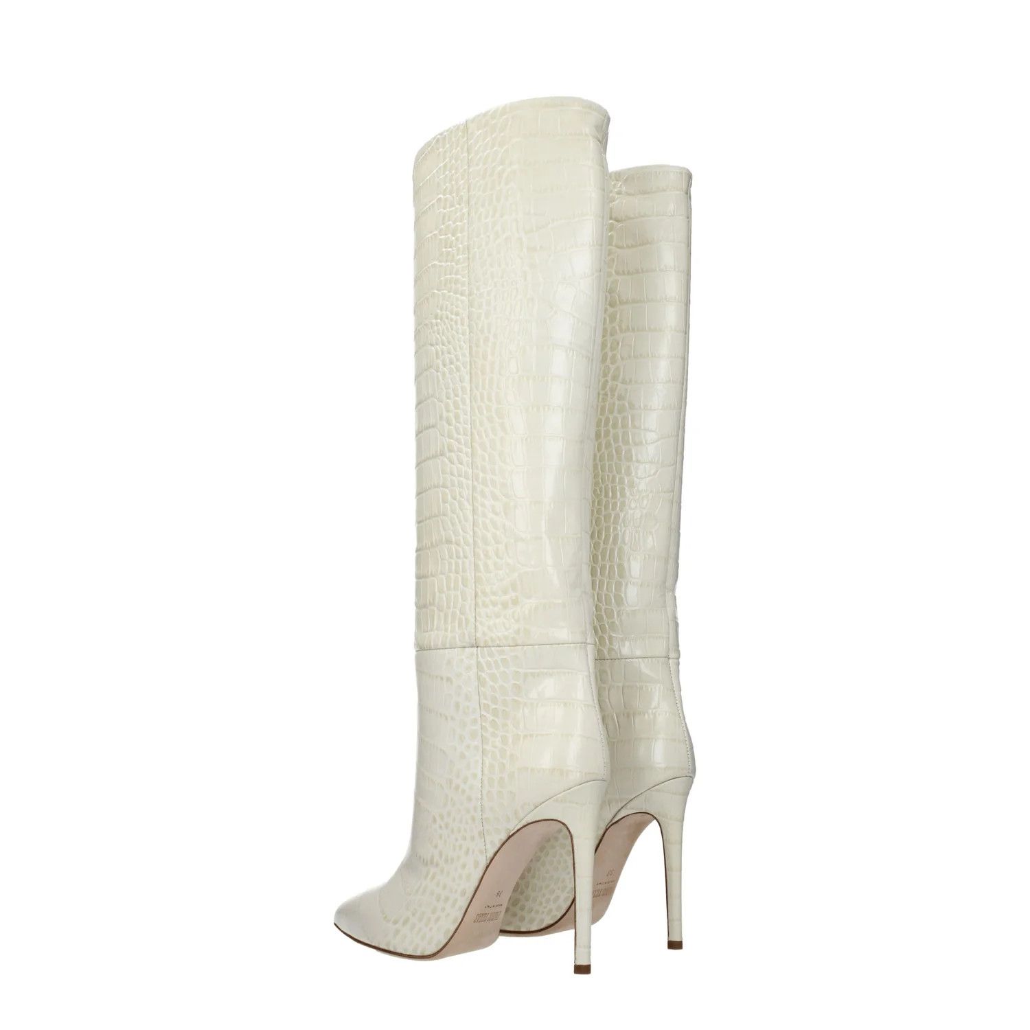 Paris Texas ob1o1e1124 Leather Boots in Beige Size US 8 / IT 38 - 4 Thumbnail
