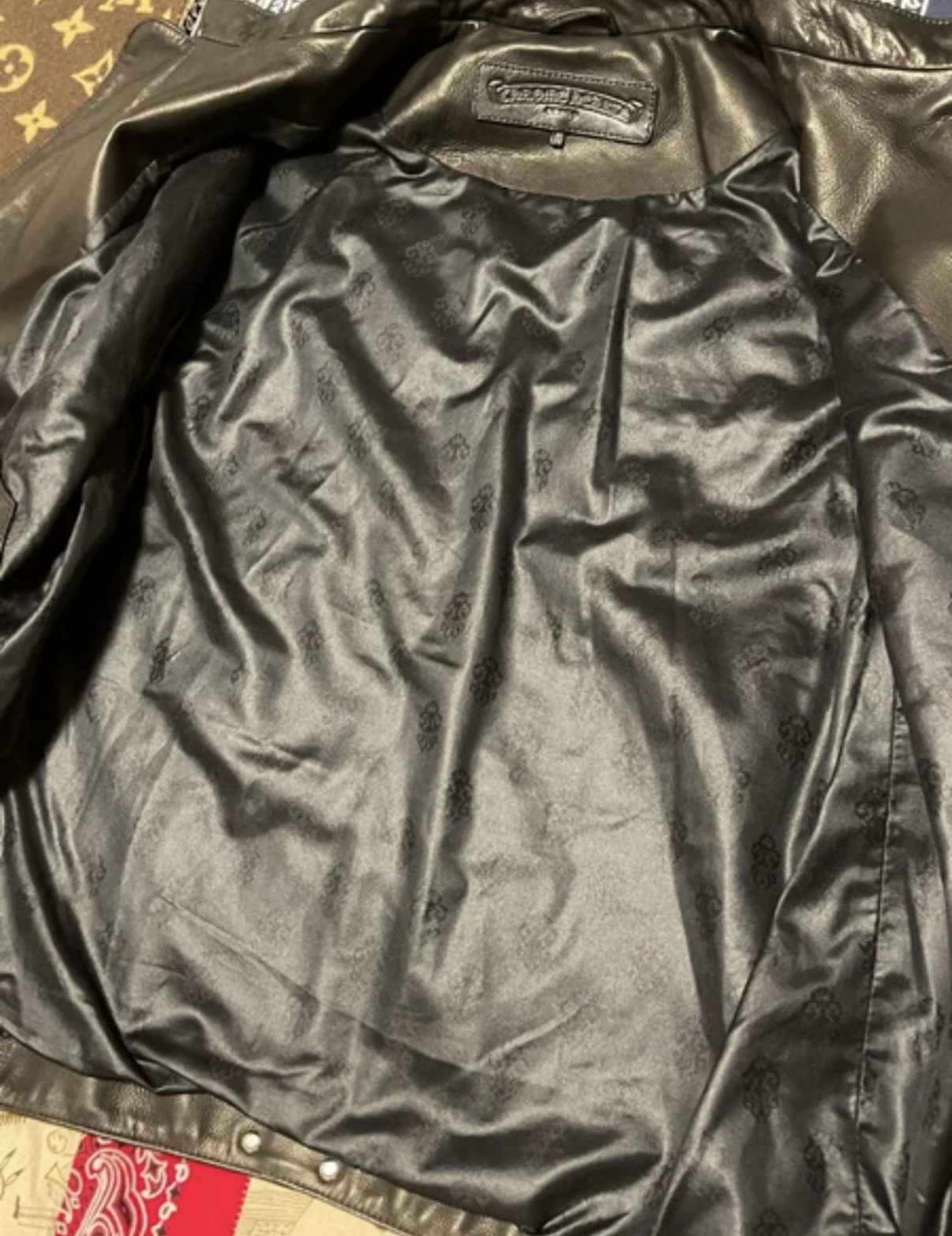 Chrome Hearts Chrome hearts rider leather jeacket Size US L / EU 52-54 / 3 - 6 Thumbnail