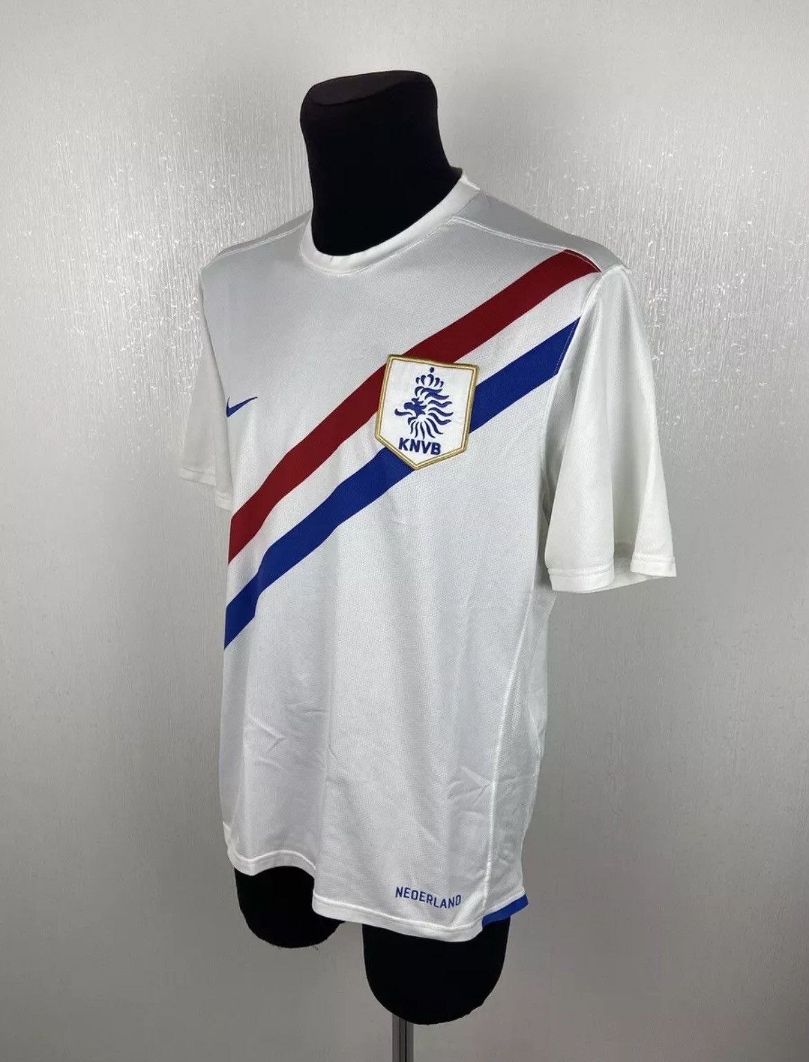 Nike Netherlands Soccer Team 2006/08 Away Jersey White Size L Size US L / EU 52-54 / 3 - 2 Thumbnail