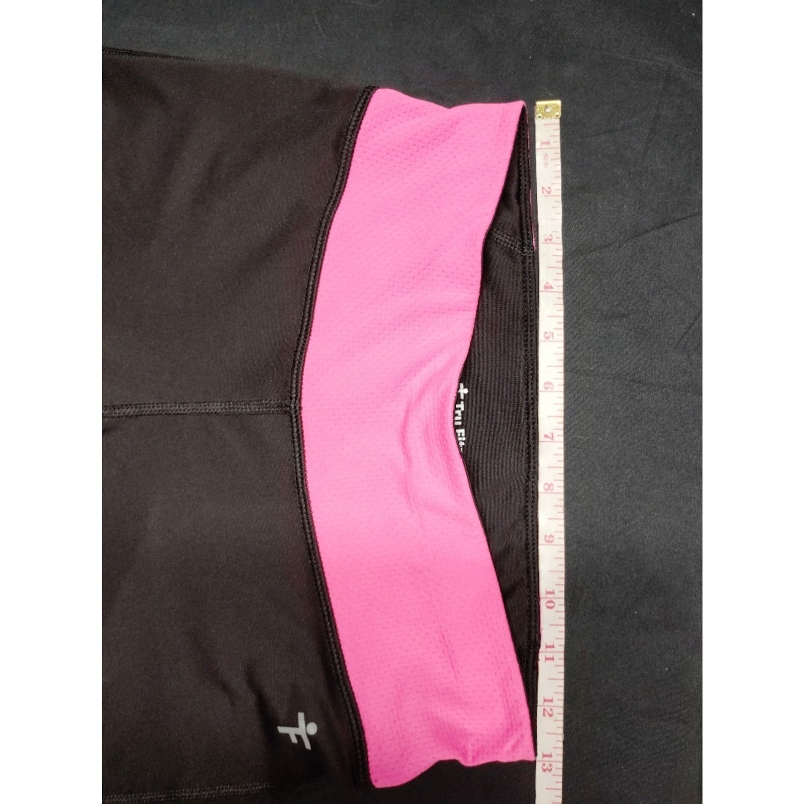 TRUKFIT Women’s Black & Pink Performance Leggings Size 23" - 4 Thumbnail