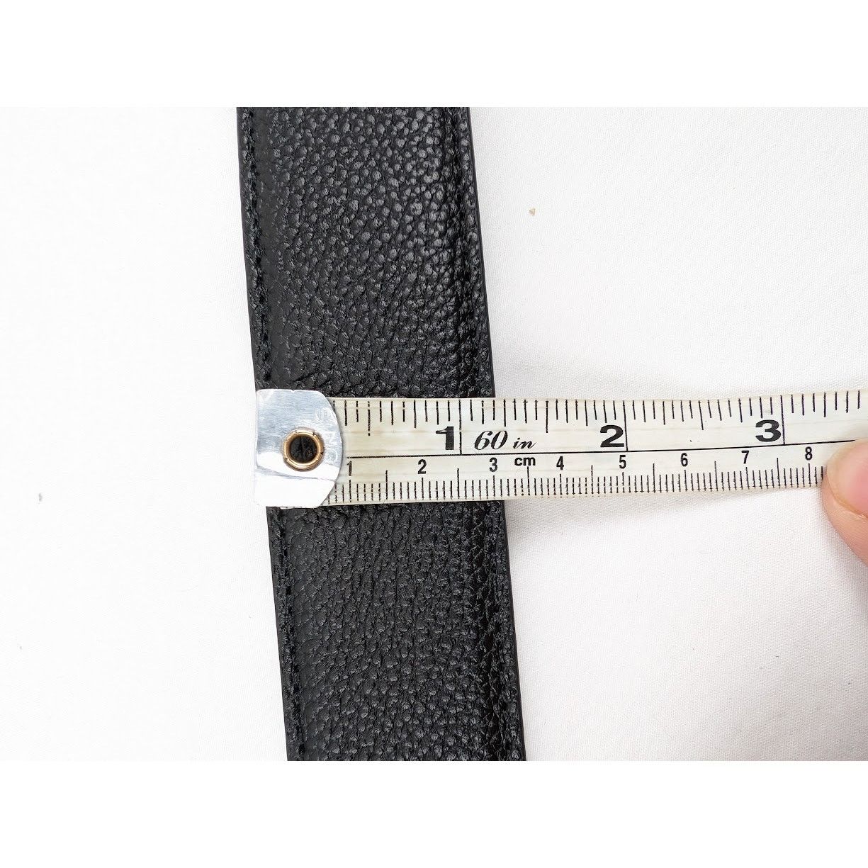 Gucci o1rshd1 Size: 105 CM / Logo Plate Belt in Black Size 42 - 12 Thumbnail