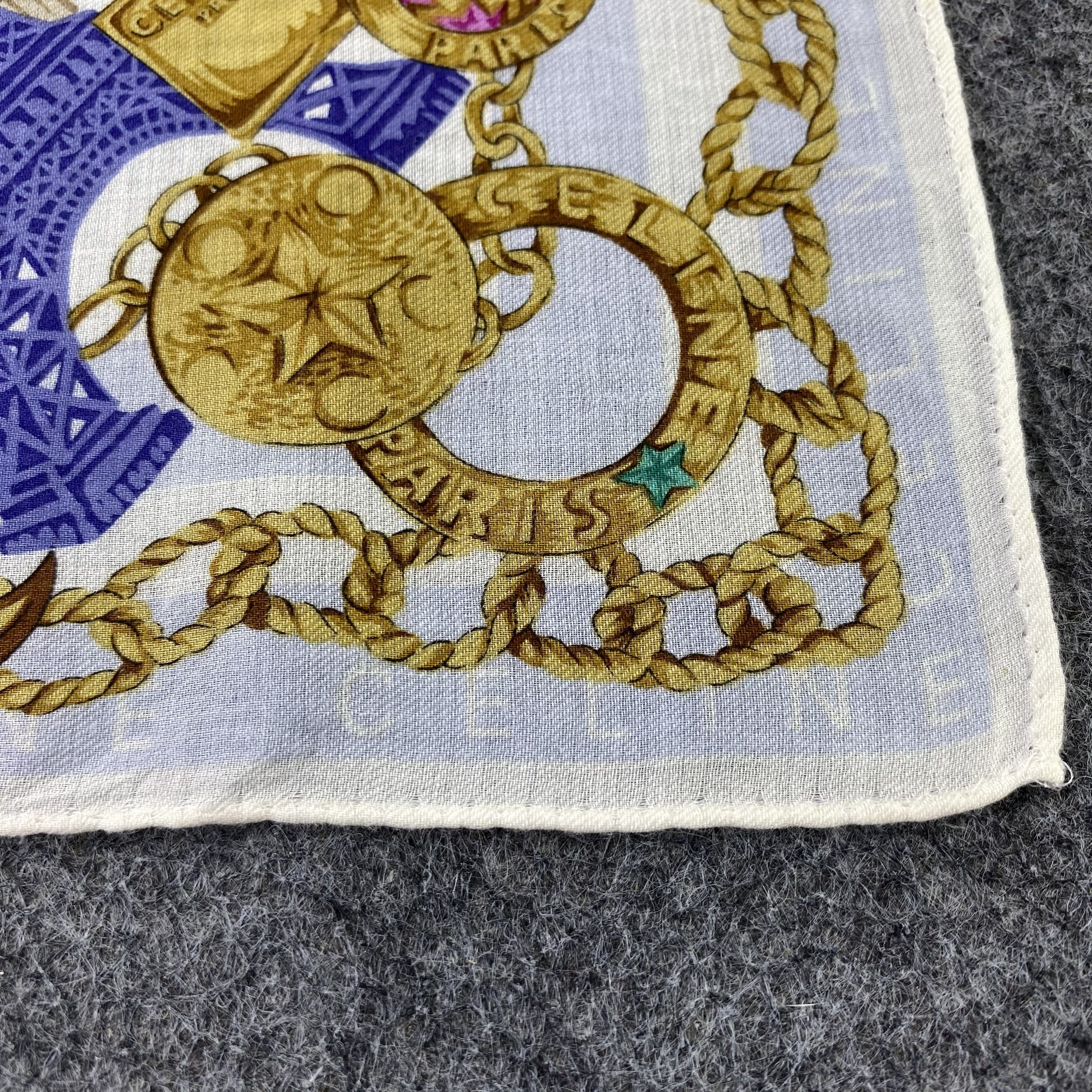 Celine × Vintage Celine Handkerchief / Bandana / Neckerchief-B1245 Size ONE SIZE - 5 Thumbnail