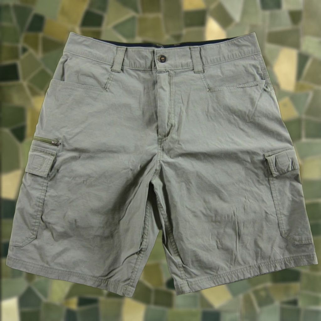 Orvis Orivs Brown Nylon Stretch Cargo Shorts Men 34 Pocket Hike Fish Pocket Size US 34 / EU 50 - 1 Thumbnail