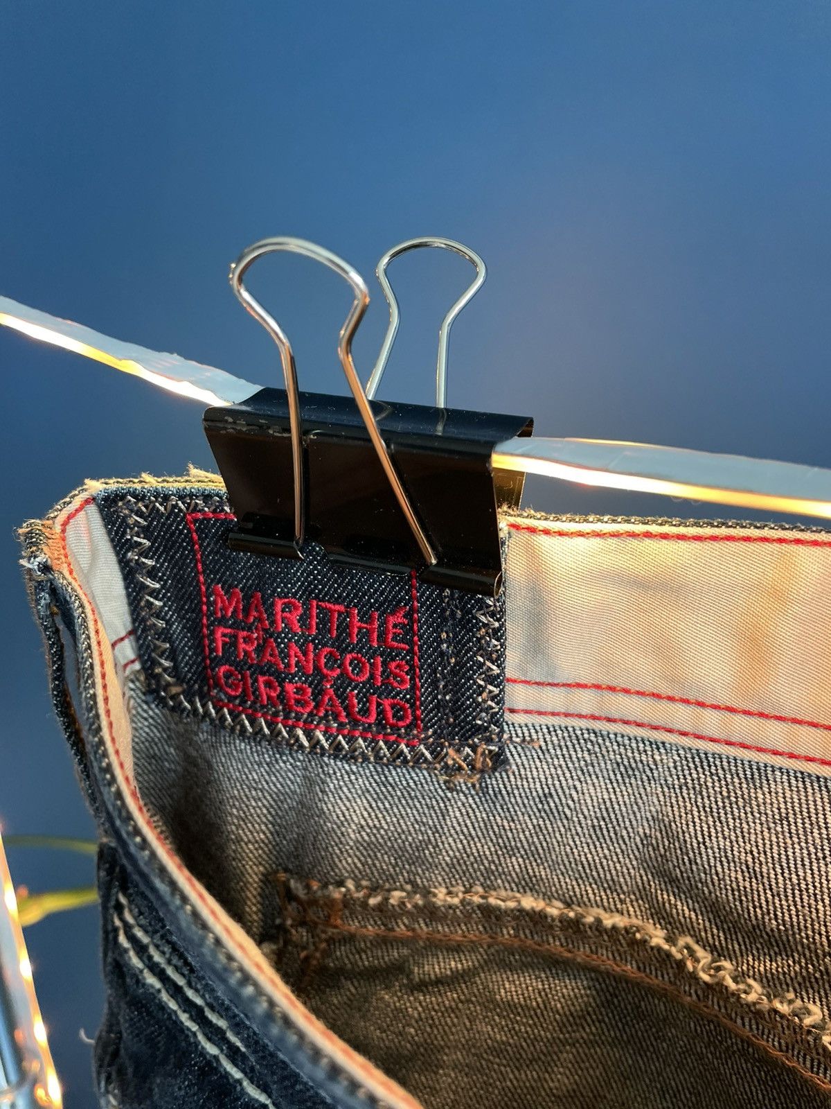 Marithe + Francois Girbaud Marithe Francois Girbaud Wide Jeans Size US 36 / EU 52 - 20 Thumbnail