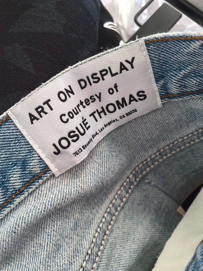 Gallery Dept. Gallery DeptGrid paneled flared jeans 2504-Nextarrow Size US 30 / EU 46 - 4 Thumbnail