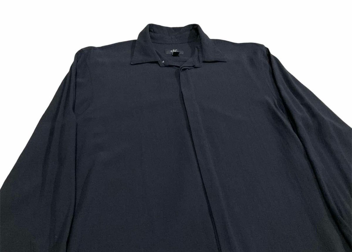 Designer × Japanese Brand 🔥Vintage Calvin Klein See Through Shirt Size US L / EU 52-54 / 3 - 2 Thumbnail