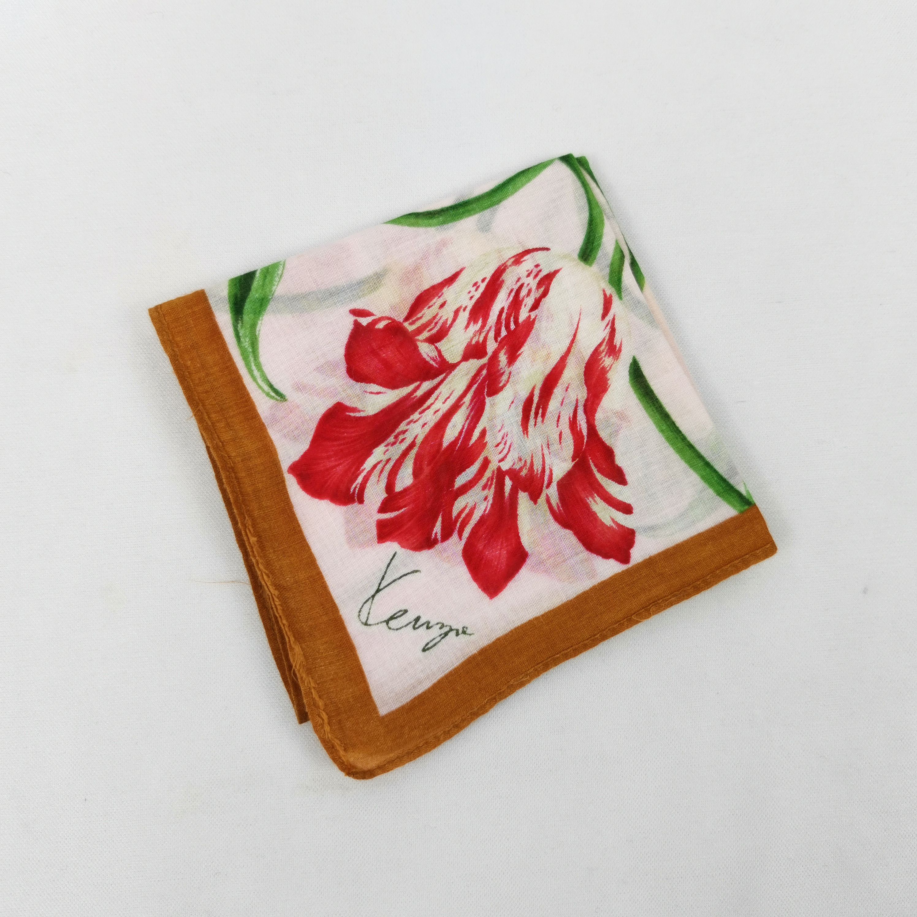 Kenzo Vintage Kenzo Handkerchief Neckerchief Bandana Size ONE SIZE - 4 Thumbnail
