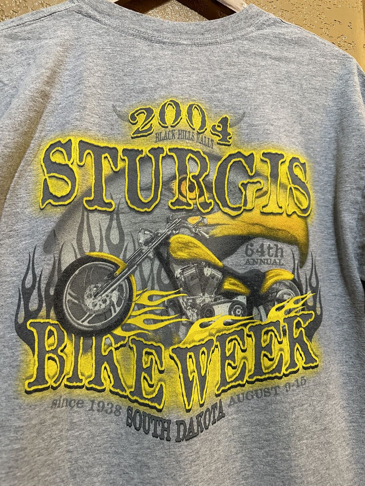 4GSELLER × Harley Davidson × West Coast Choppers Vintage Sturgis Bike Week Flames T Shirt Size US L / EU 52-54 / 3 - 2 Thumbnail