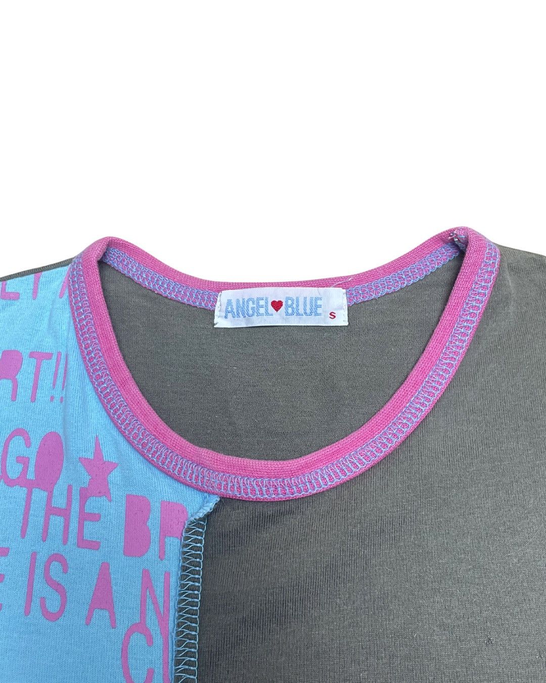 Angel Blue Angel Blue Split Patch Graphic Tee Size S / US 4 / IT 40 - 3 Thumbnail