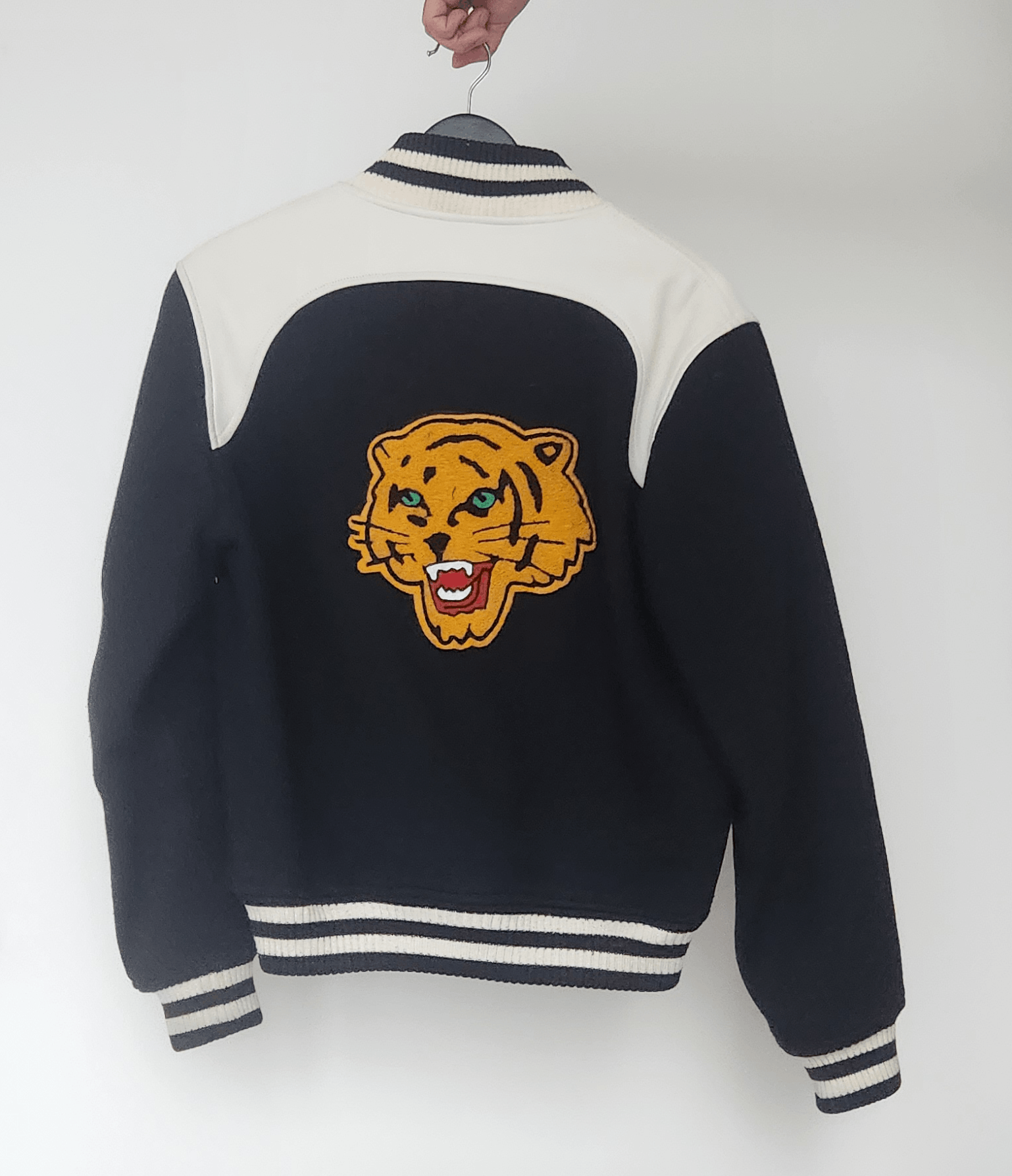 Sandro tiger jacket store