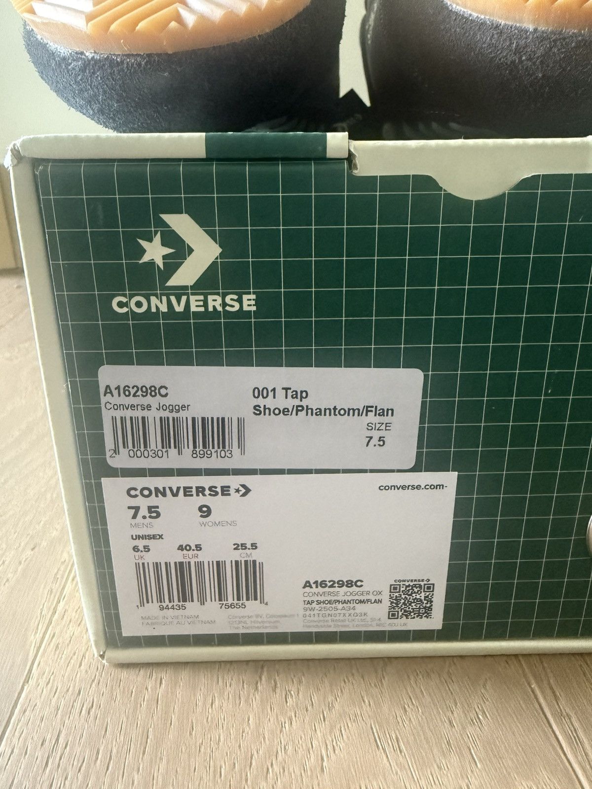 Converse × Golf le Fleur GOLF LE FLEUR X CONVERSE 1908 JOGGER PHANTOM BLACK SZ 7.5 Size US 7.5 / EU 40-41 - 10 Thumbnail