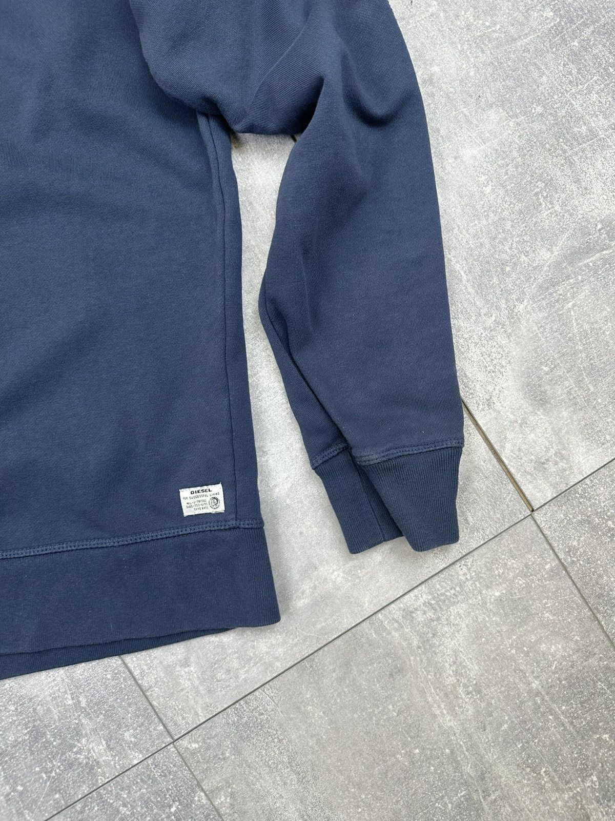 Diesel Diesel Lampas-Logo Luxury Sweatshirt Size US M / EU 48-50 / 2 - 8 Thumbnail