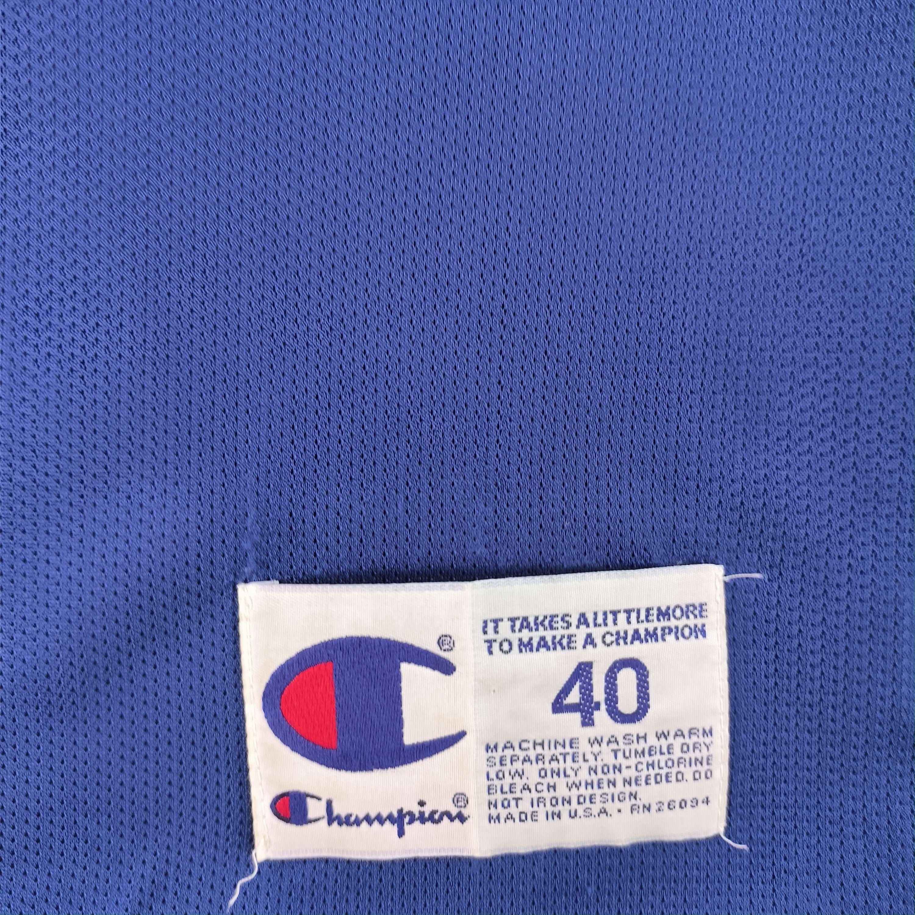 Champion New York Knicks Anthony Mason Champion NBA jersey size 40 Size US M / EU 48-50 / 2 - 3 Thumbnail