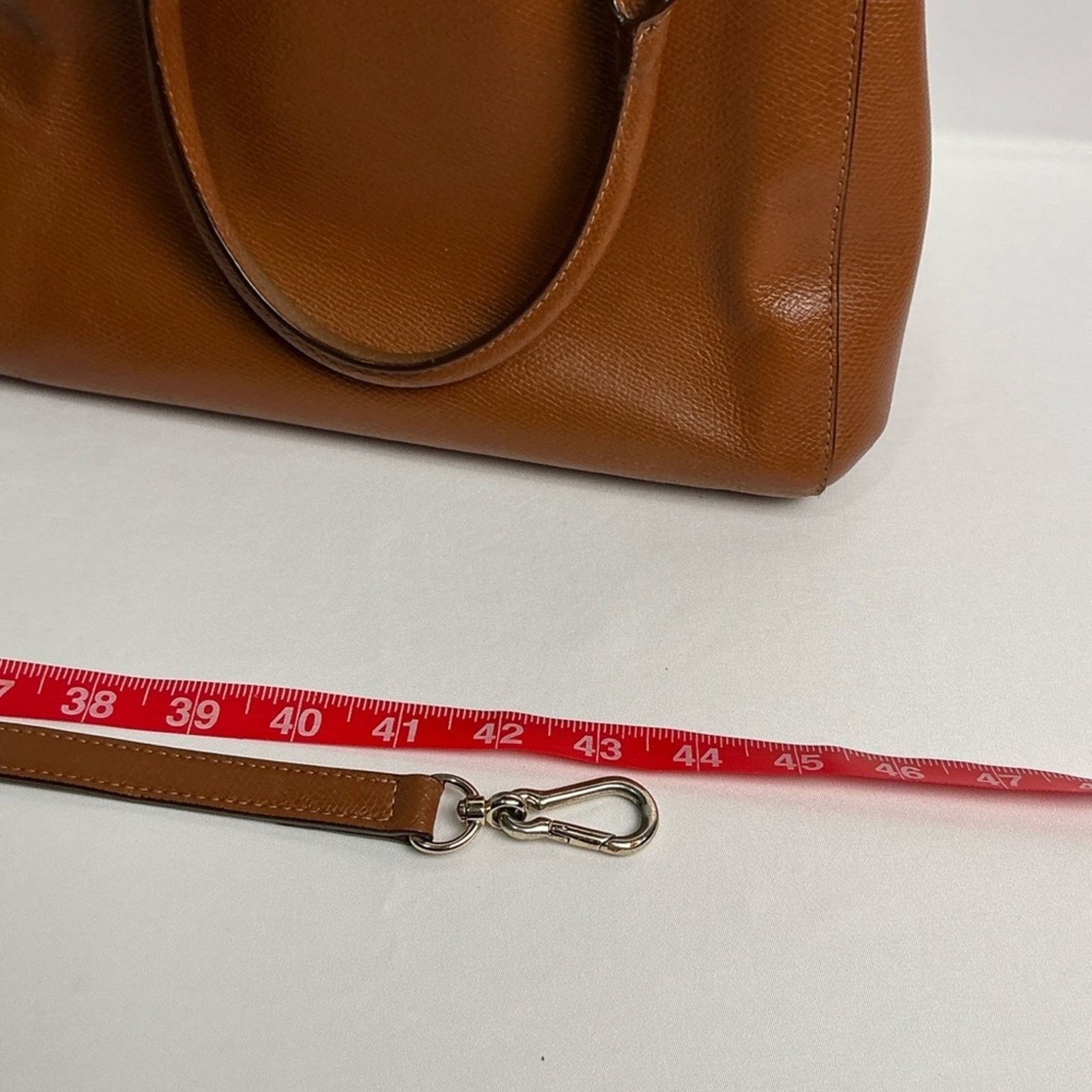 Coach COACH Brown 2 way Crossgrain Mini MARGO Carryall Satchel Size ONE SIZE - 15 Thumbnail