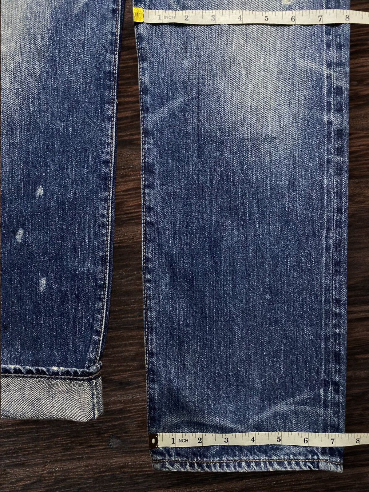 GOA Goa Selvedge Denim Distressed Jeans Size US 30 / EU 46 - 22 Thumbnail