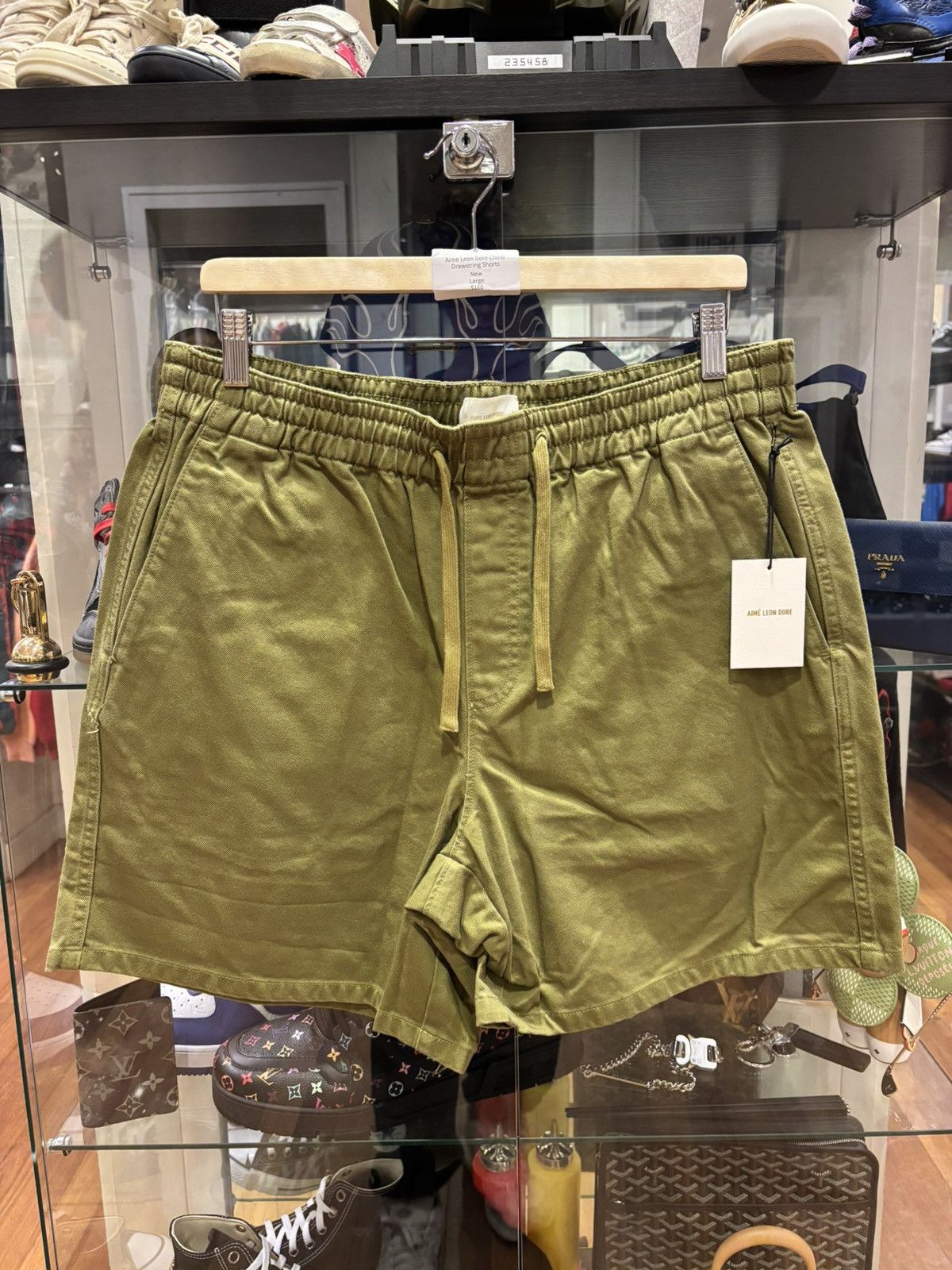 Aime Leon Dore Aime Leon Dore Chino Drawstring Shorts Size US 34 / EU 50 - 1 Thumbnail