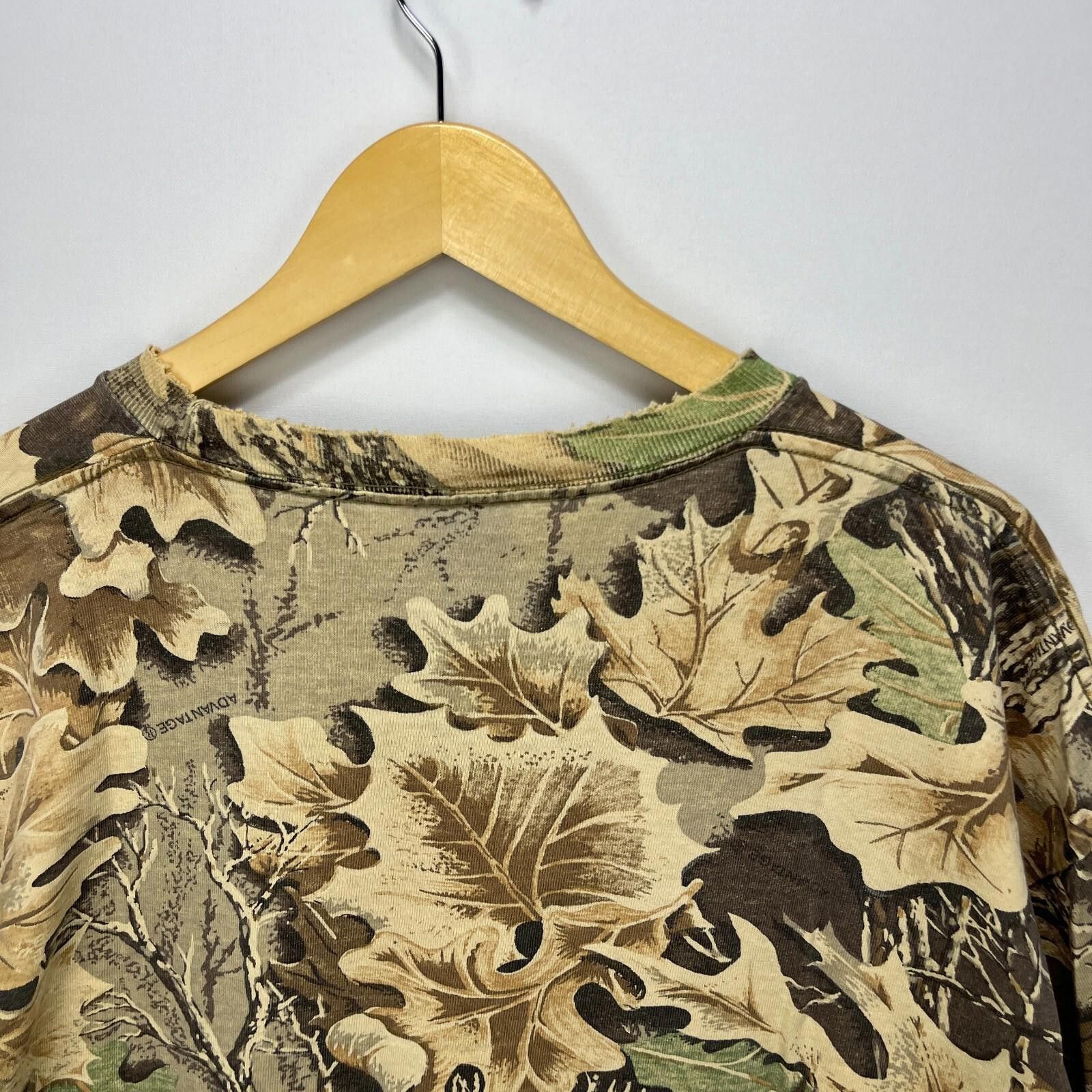 Realtree Vintage 90s Real Tree Camo T Shirt XXL Size US XXL / EU 58 / 5 - 10 Thumbnail