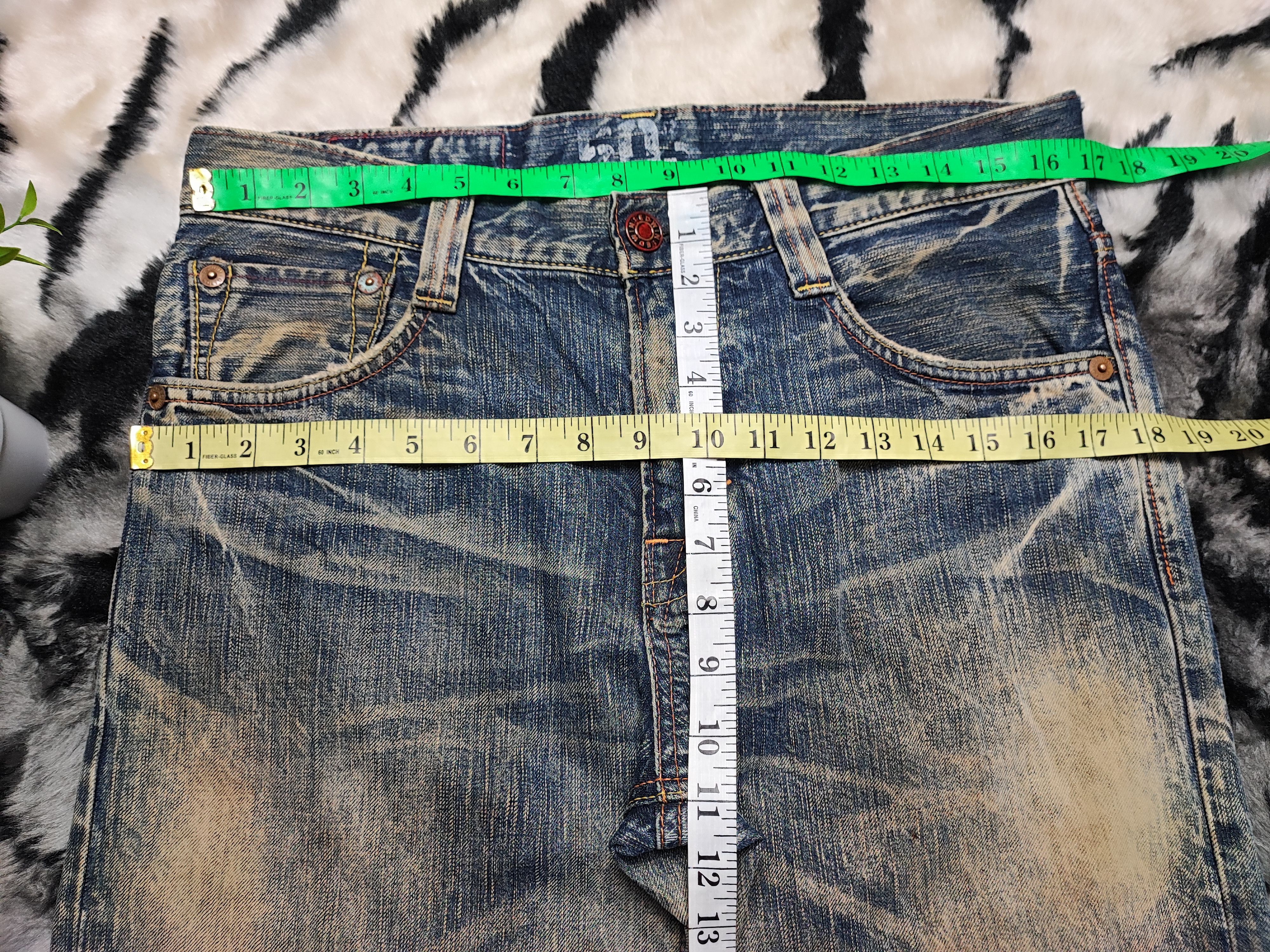 Edwin Edwin Blue Trip Mudwash Asid Wash Distress Rusty Size US 31 - 5 Thumbnail