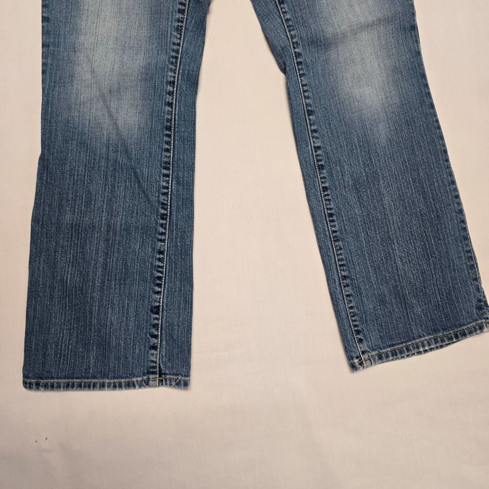 Naked & Famous St. John's Bay Women's Bootcut Jeans 6 Blue Denim Mid Rise Size 28" / US 6 / IT 42 - 4 Thumbnail