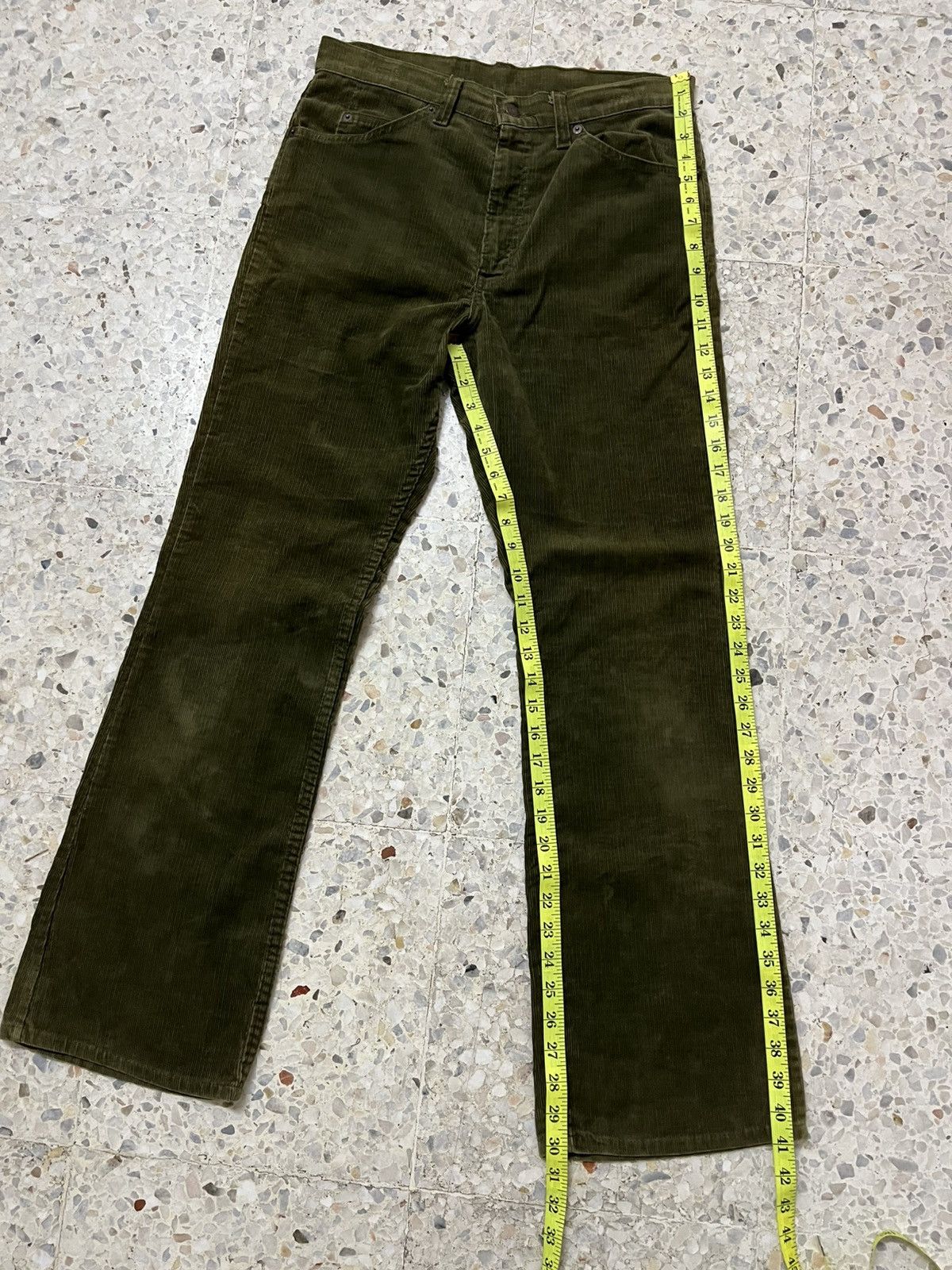 Levi's Vintage 80’s Levi’s 517 corduroy flared bootcut jeans Size US 32 / EU 48 - 11 Thumbnail