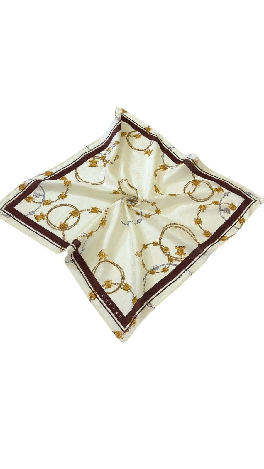 Celine × Vintage Celine Bandana / Handkerchief Size ONE SIZE - 1 Thumbnail