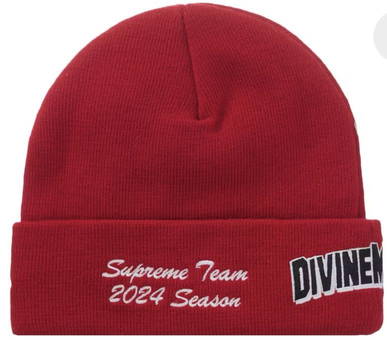 New Era × Supreme Supreme New Era Stacked Beanie SS24 Red Size ONE SIZE - 4 Thumbnail