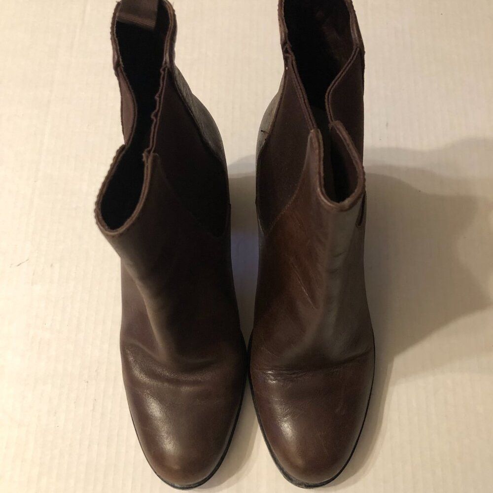 Cole Haan COLE HAAN WOMEN'S BROWN LEATHER BOOTS SIZE: 8B Size US 8 / IT 38 - 2 Thumbnail