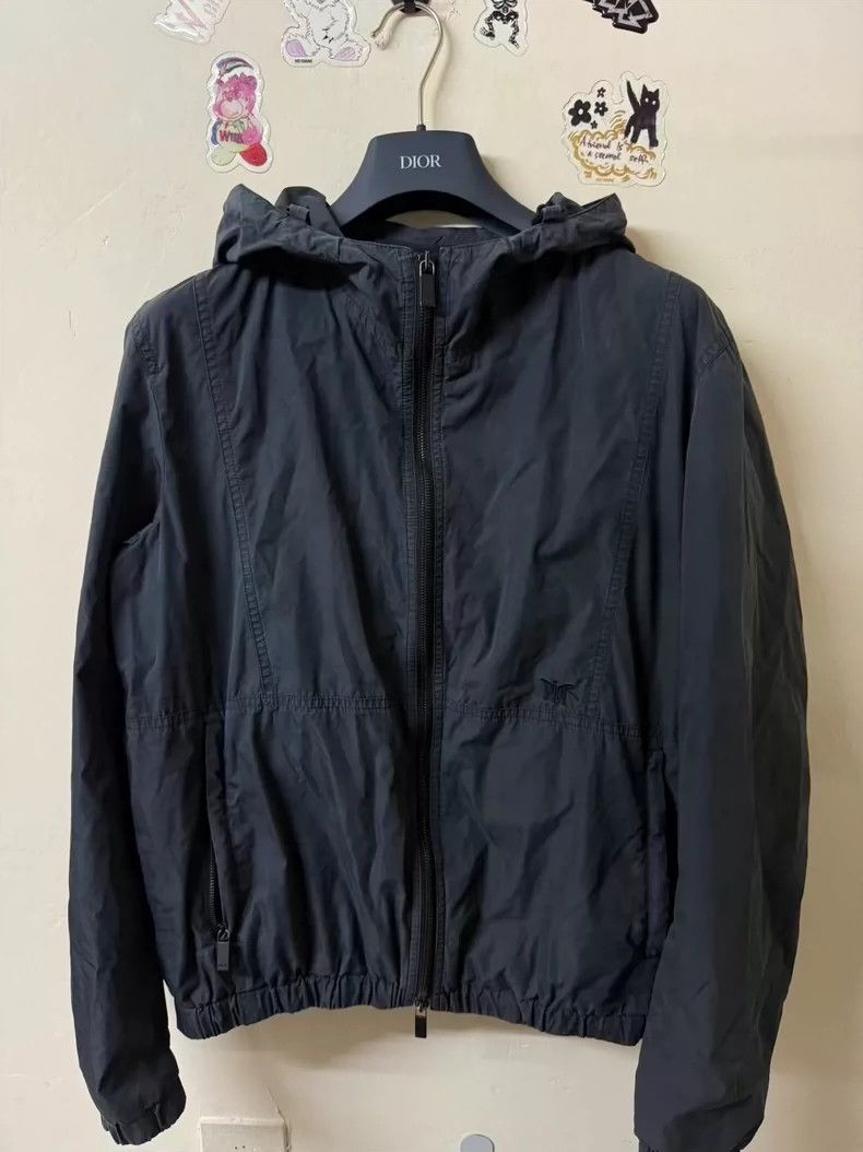 Dior Dior Embroidered logo inside full-print hooded jacket 2501- Size US M / EU 48-50 / 2 - 1 Thumbnail