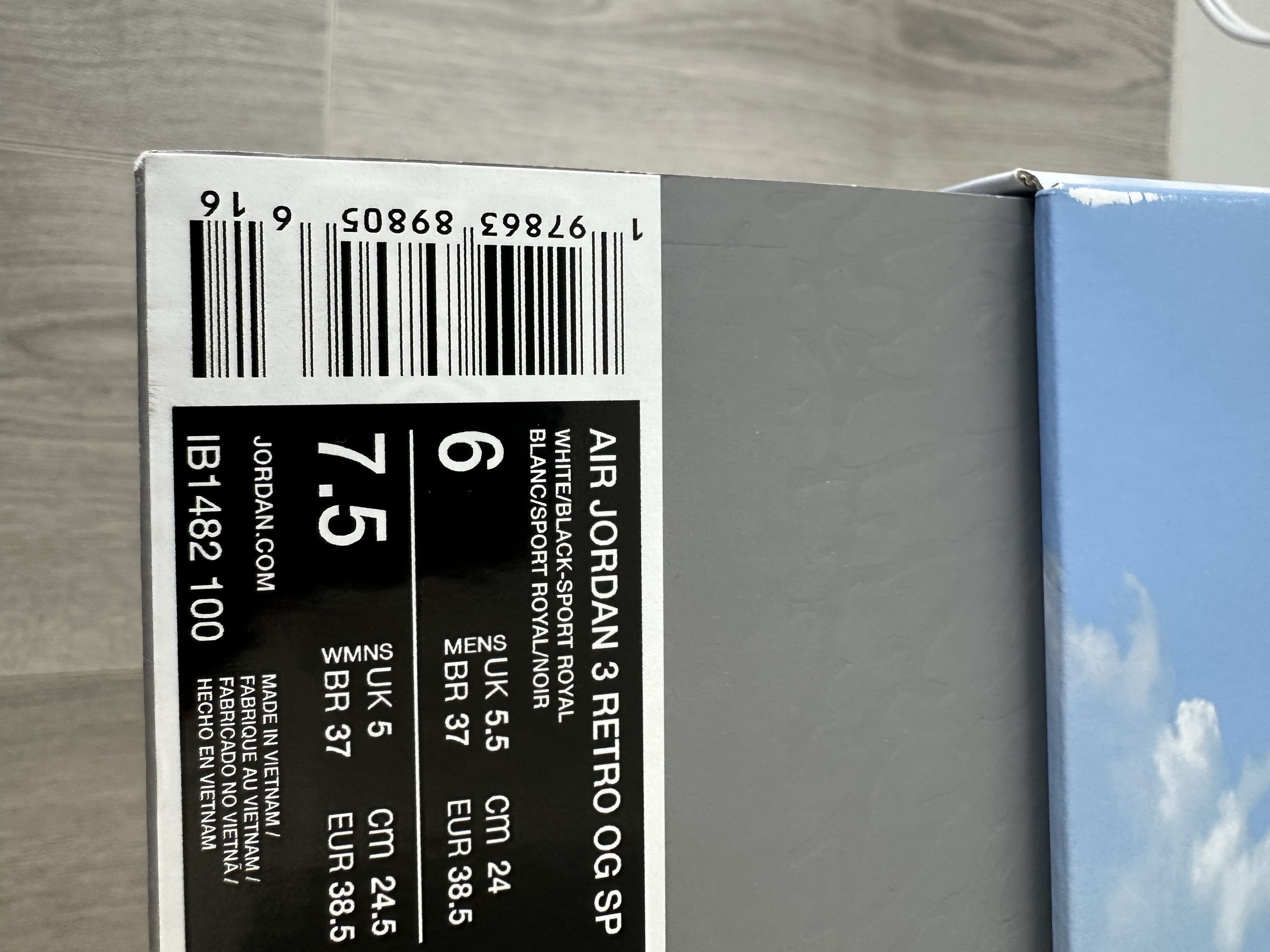 Jordan Brand Air Jordan 3 Retro OG SP - Seoul 2.0 Size US 6 / EU 39 - 8 Thumbnail