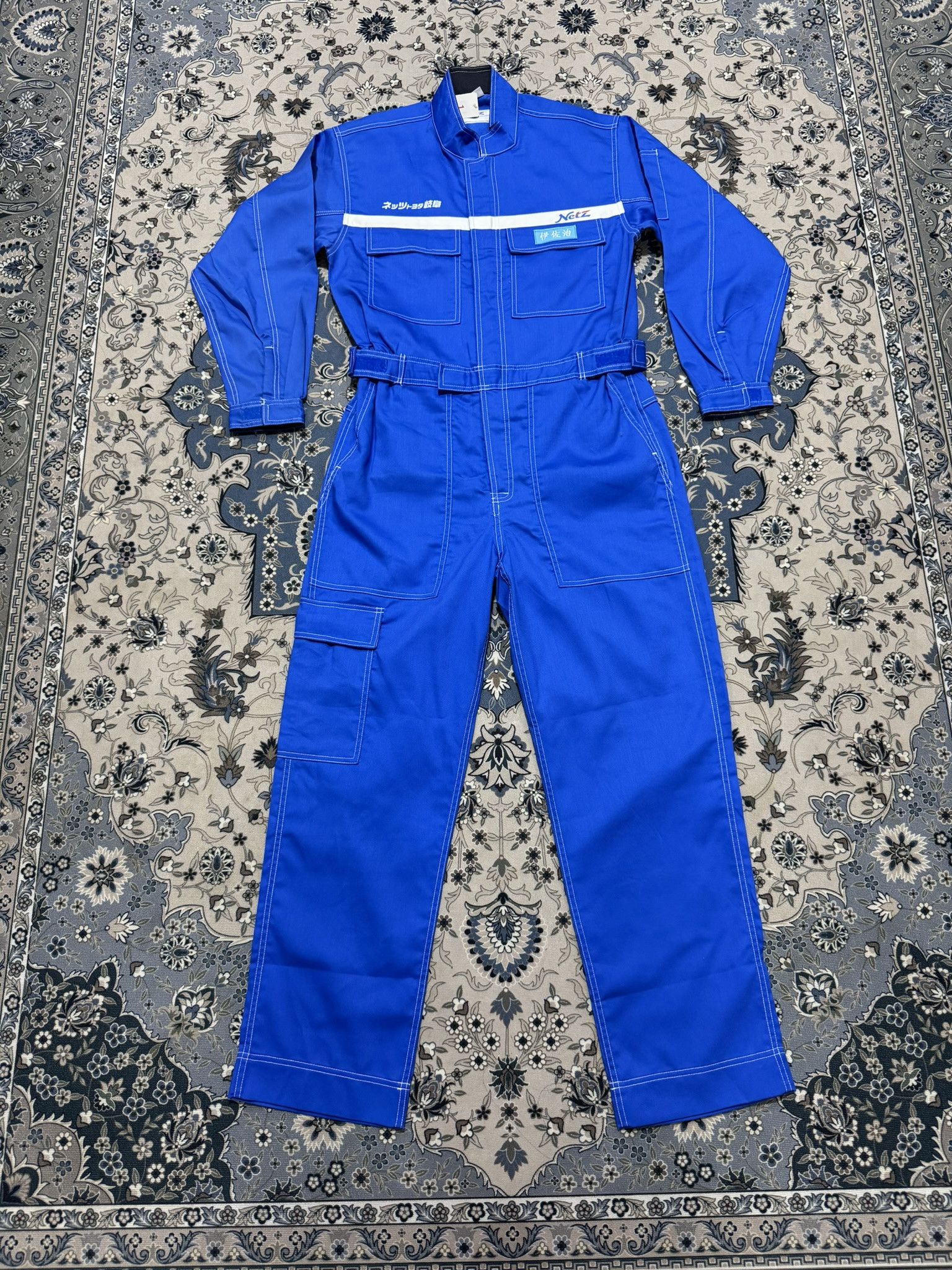 Sports Specialties × Vintage Deadstock Toyota Netz Corolla TRD Mechanic Coverall Size US 41 - 1 Thumbnail