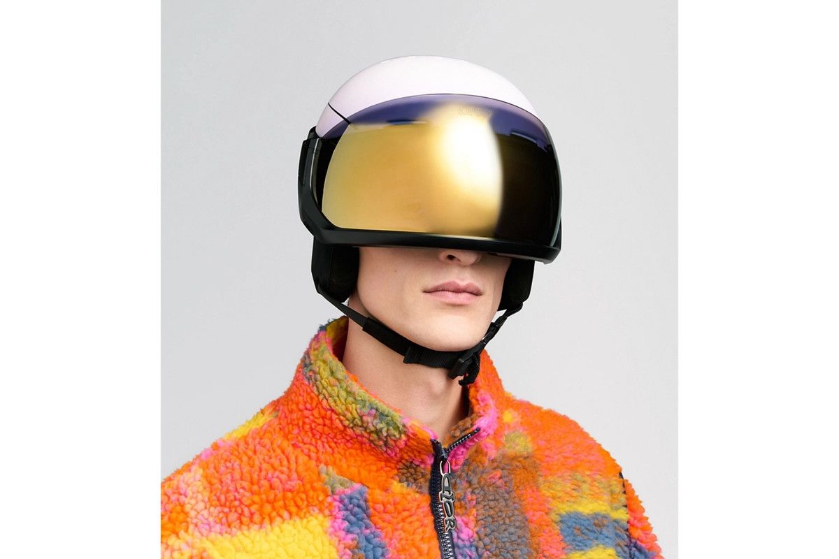 Dior o1bcso1str1225 Size:OS/Hamilton Ski Helmet in Black/White Size ONE SIZE - 6 Thumbnail