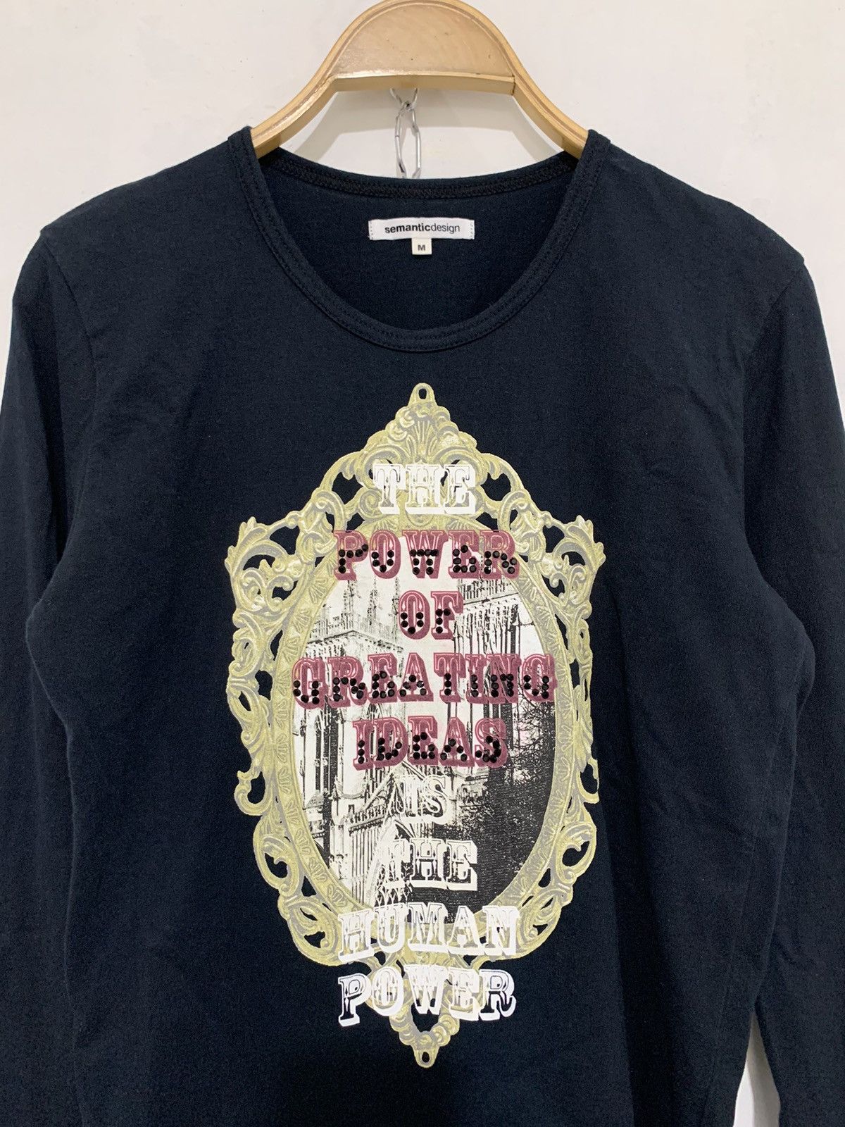 If Six Was Nine × Japanese Brand × semanticdesign Semantic design poem long sleeve tshirt Size US S / EU 44-46 / 1 - 4 Thumbnail
