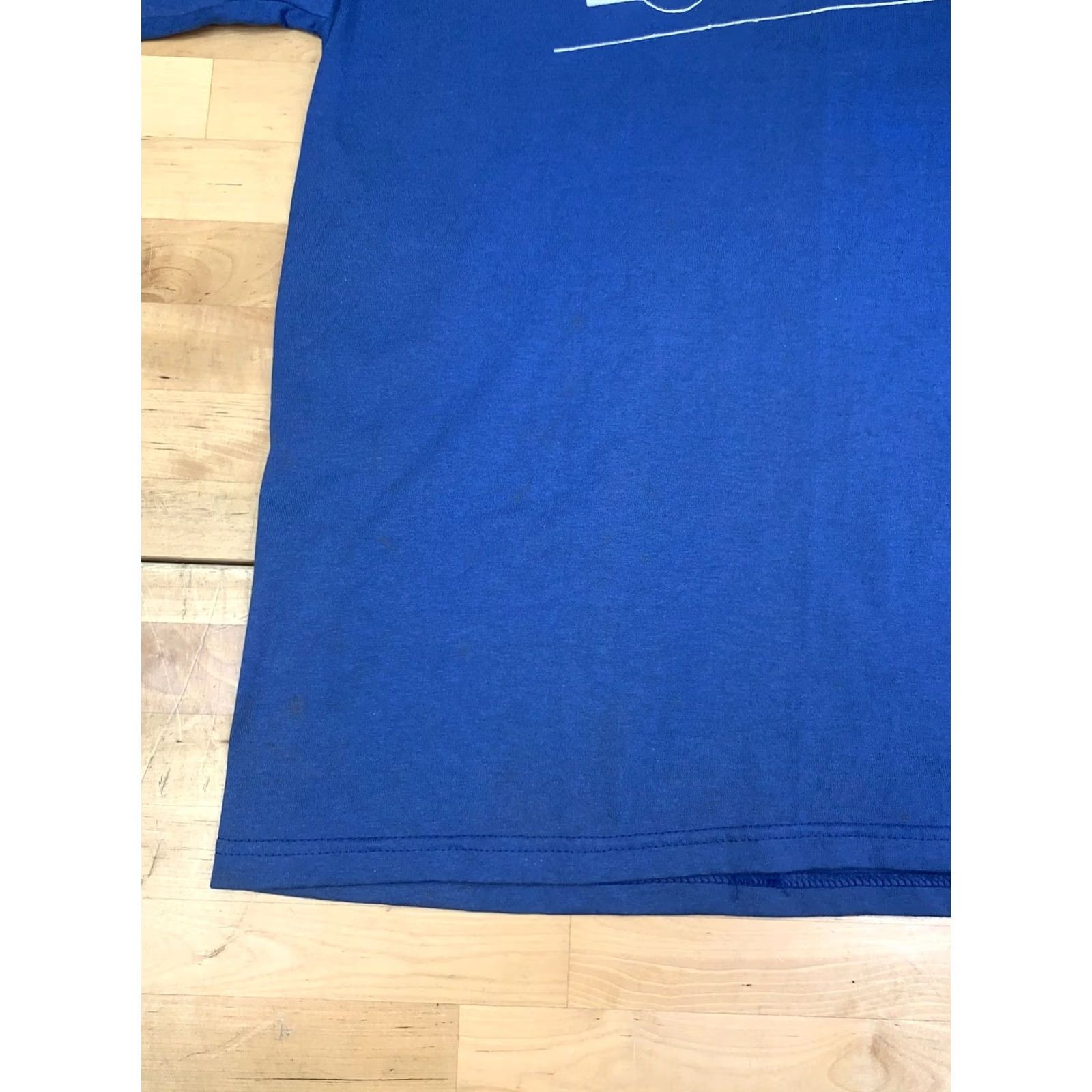 Hanes Vintage Hanes Jesus Shirt Men L Blue 90s Religion Graphic Print T-Shirt Short Sleeve Crew Neck 13140 Size US L / EU 52-54 / 3 - 4 Thumbnail