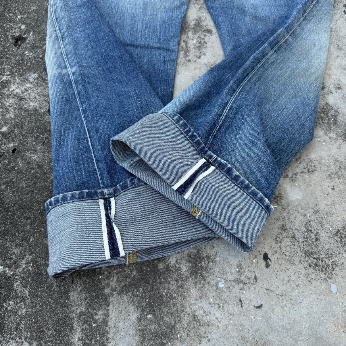 Lee VINTAGE LEE RAIDER FADED JEAN DENIM PANTS Size US 32 / EU 48 - 13 Thumbnail