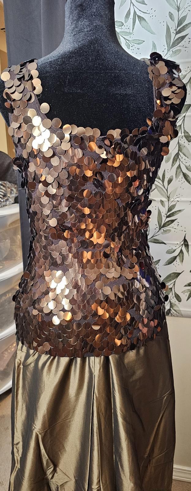 Other Adrienne Vittadini Dress Brown Womens Size XS 2-Piece Size XS / US 0-2 / IT 36-38 - 6 Thumbnail