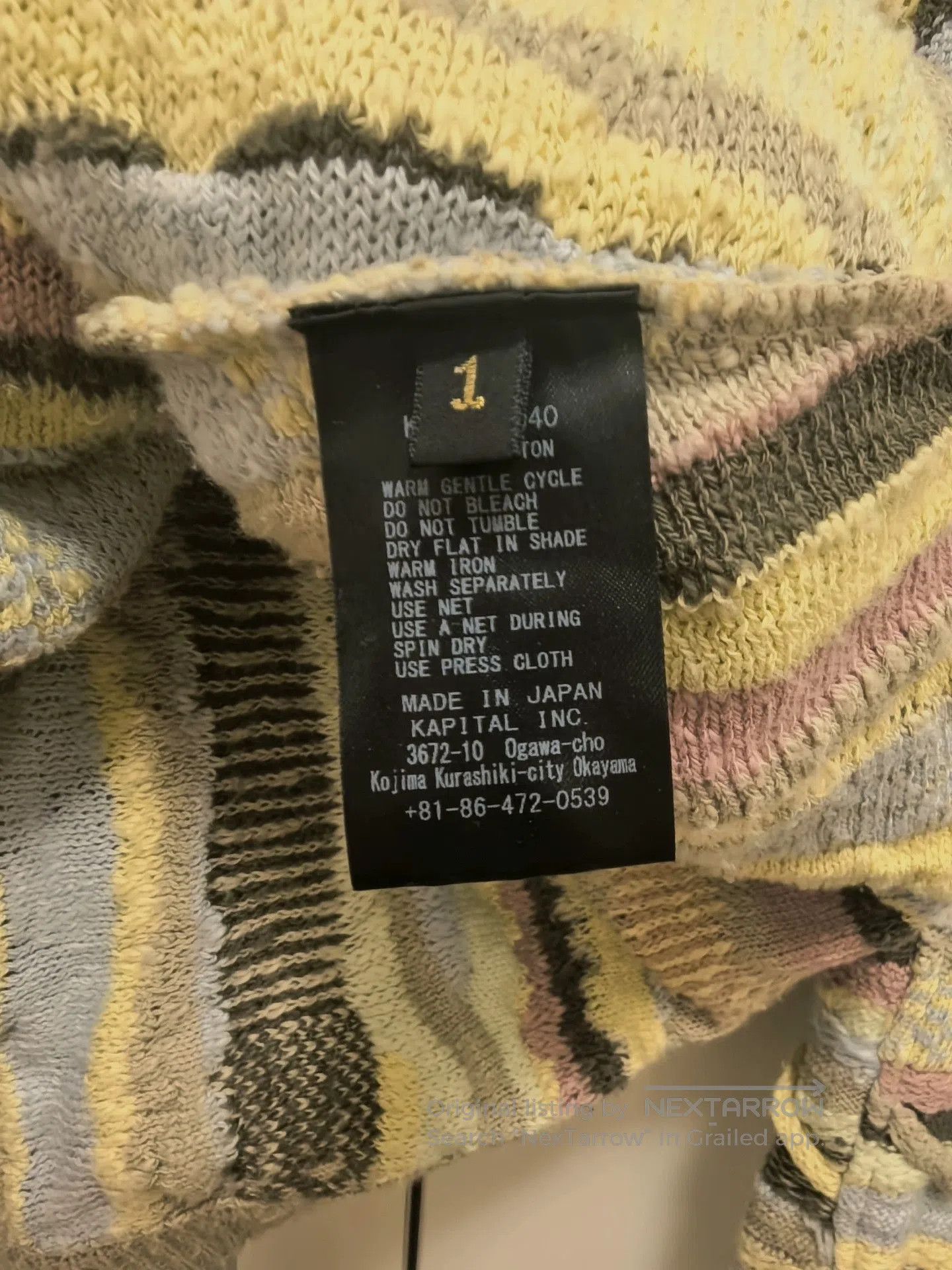Kapital Kapital Anti. Size US S / EU 44-46 / 1 - 6 Thumbnail