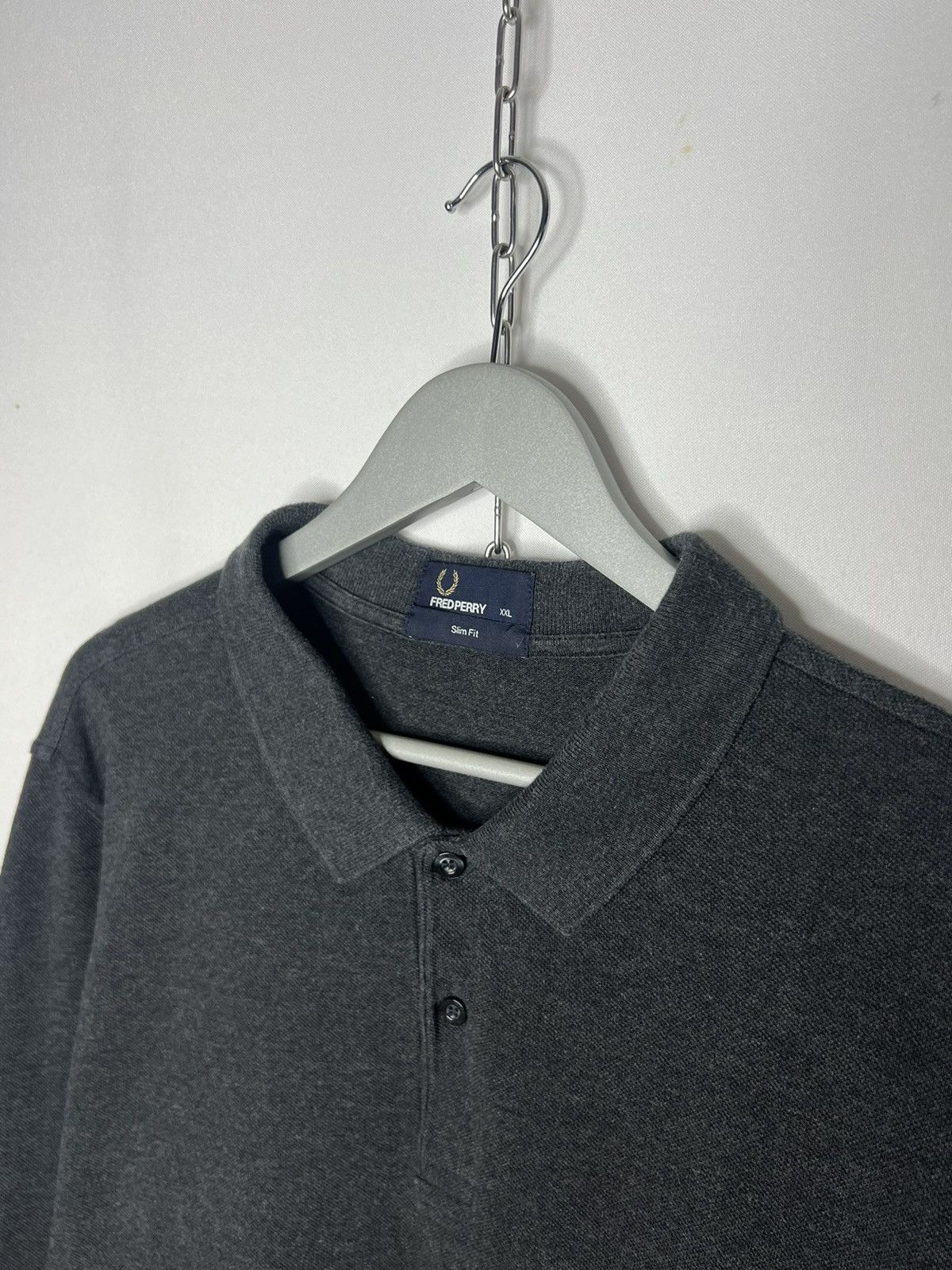 Other Vintage Fred Perry Polo Shirt Long Sleeve Rugby Rare Size US XXL / EU 58 / 5 - 4 Thumbnail