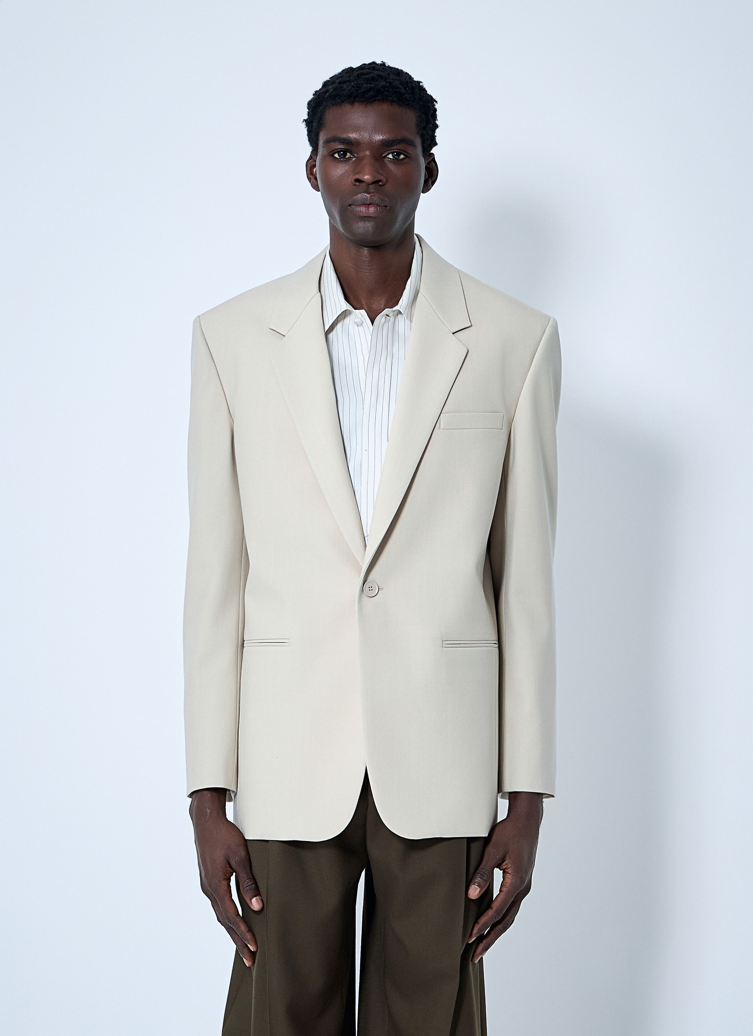 Saint Laurent Paris Yves Single-Breasted Blazer Size US M / EU 48-50 / 2 - 1 Thumbnail