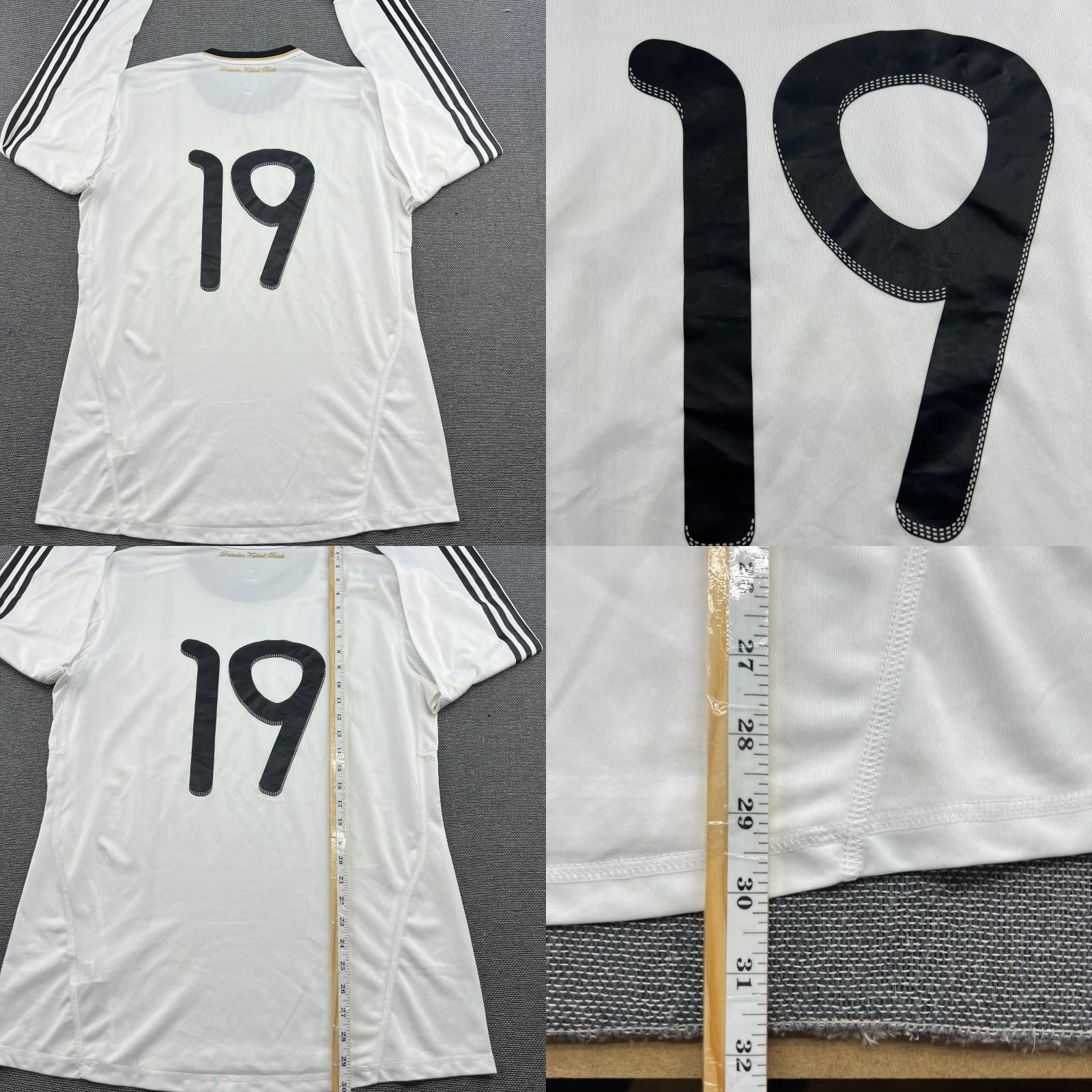 Adidas adidas Germany 2010 2011 Christian Schulz Home Football Jersey Mens XL White T-Shirt Jersey Size US XL / EU 56 / 4 - 8 Thumbnail