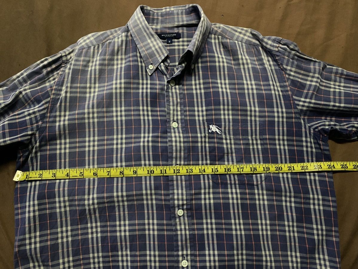 Burberry Vintage Burberry London Nova Check Sunfaded Button Down Size US M / EU 48-50 / 2 - 11 Thumbnail