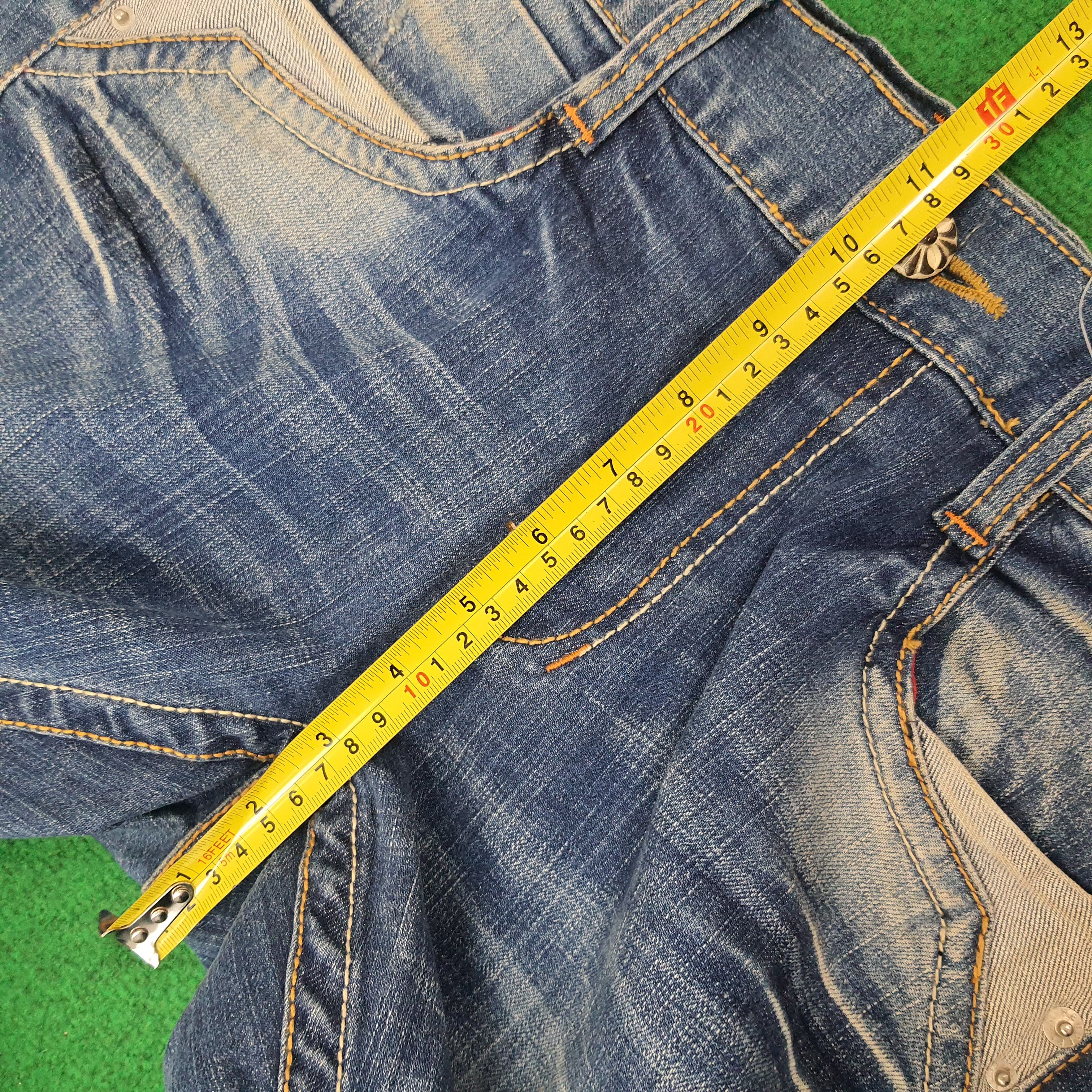 Japanese Brand Vintage Red Pepper Japan Denim Y2k Jeans C258N8 Size US 32 / EU 48 - 13 Thumbnail
