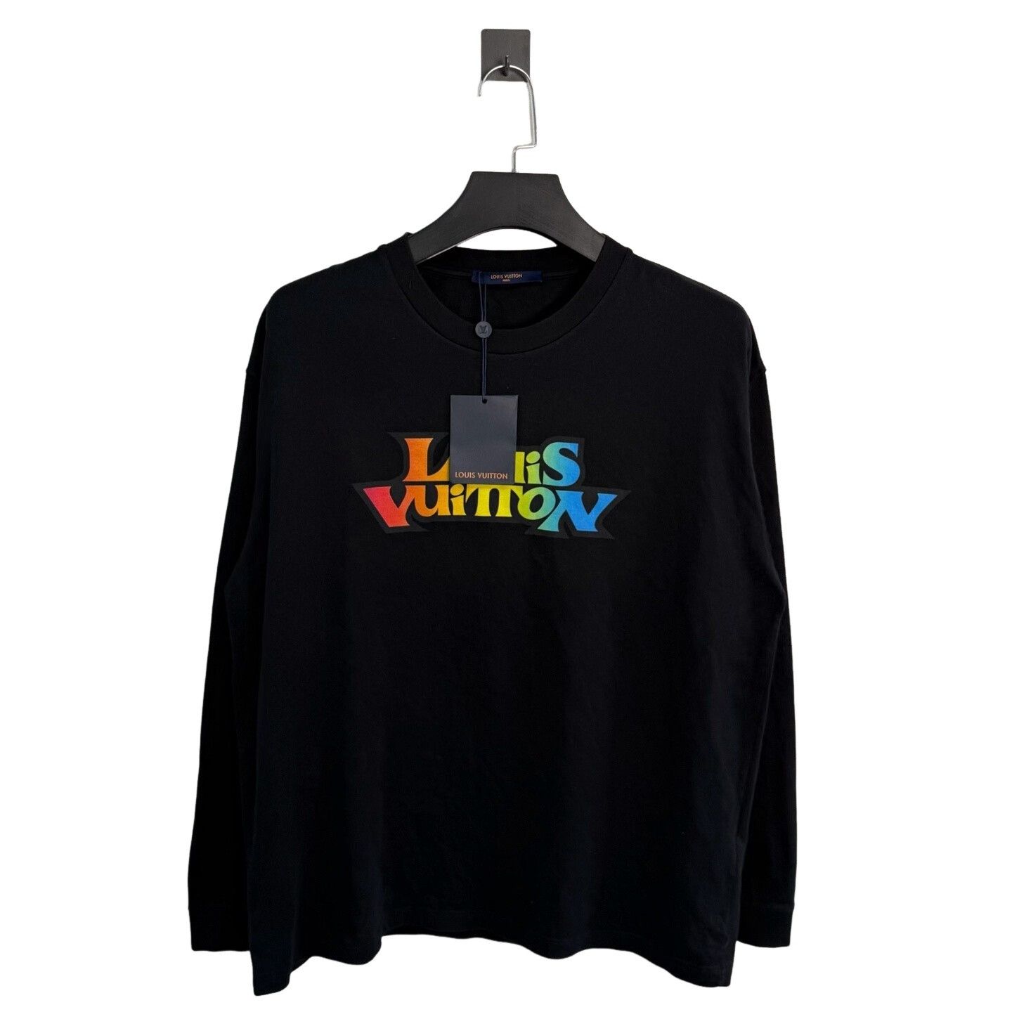 Louis Vuitton Louis Vuitton Rainbow Logo Long Sleeve T-Shirt Size XXL Size US XXL / EU 58 / 5 - 1 Thumbnail