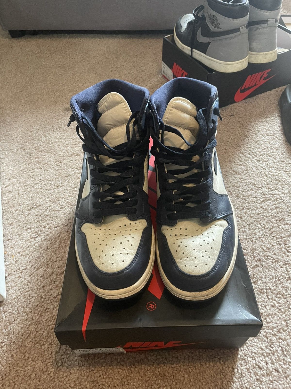 Jordan 1 Retro High Obsidian Size 11