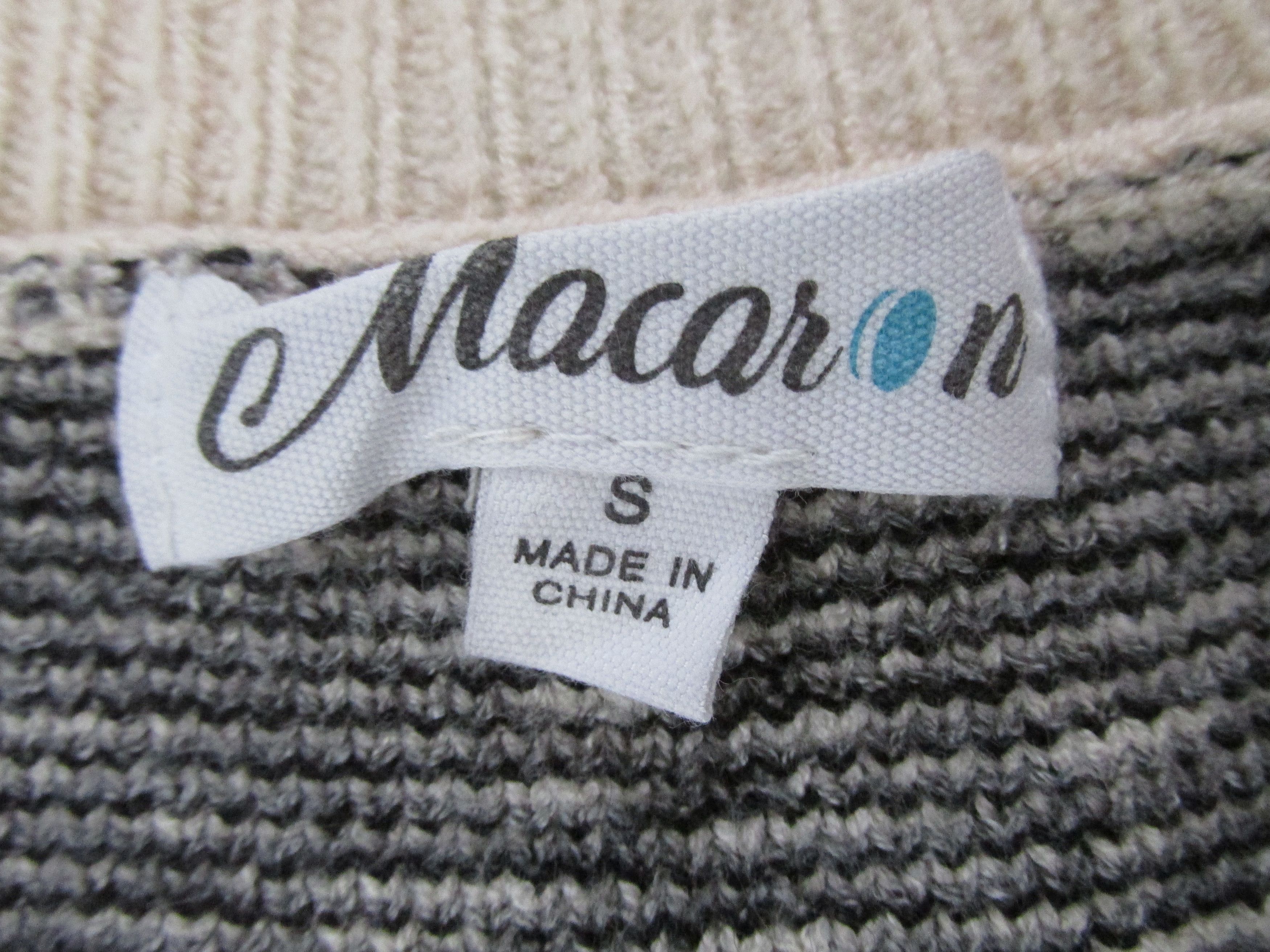 Macron Macaron Animal Print Oversized Sweater Size Small Size S / US 4 / IT 40 - 2 Thumbnail